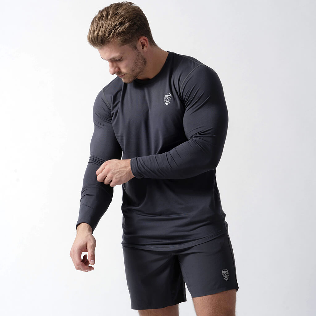 performance shirt obsidian front