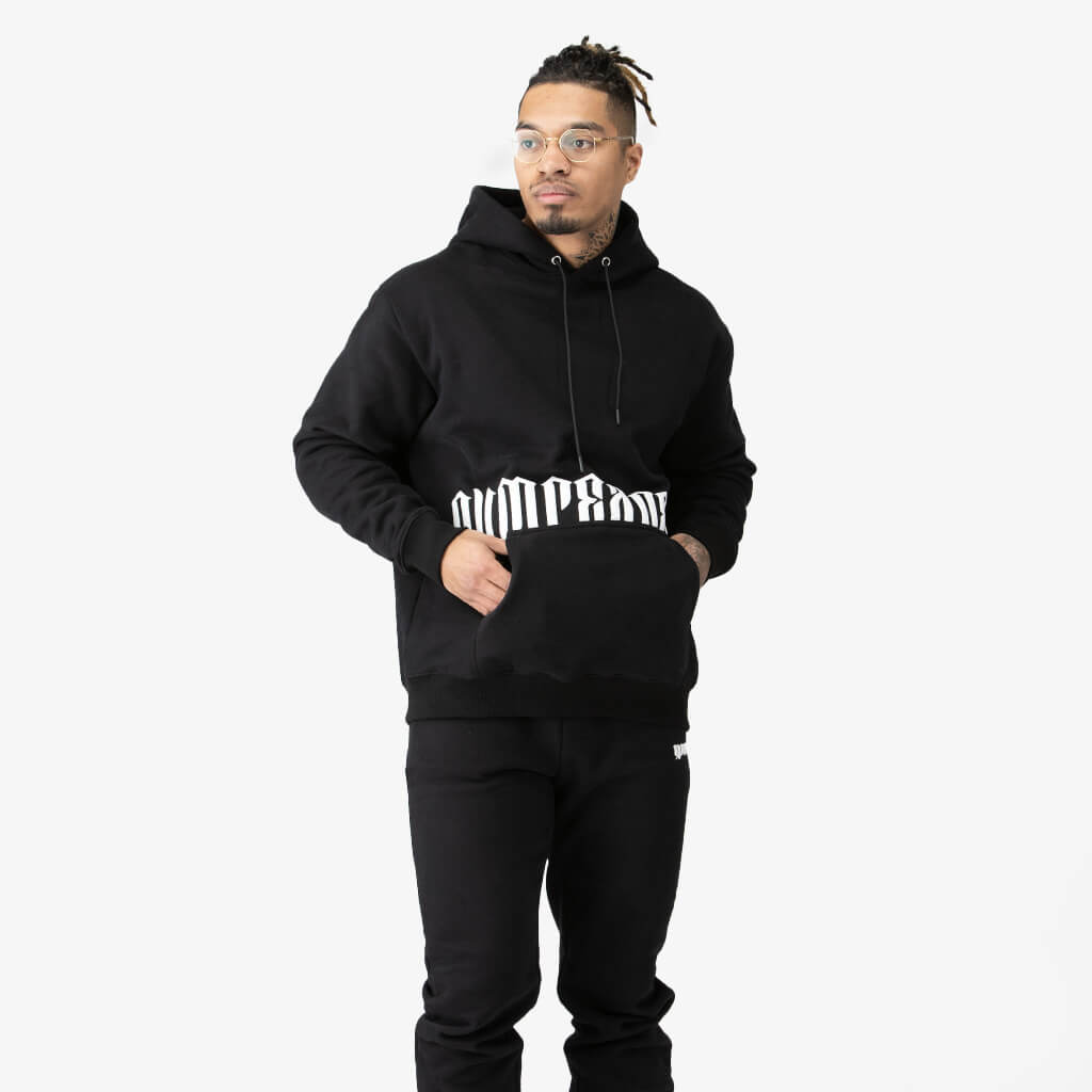 phantom joggers black/white