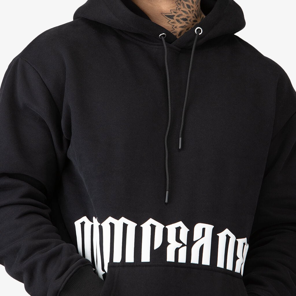 phantom hoodie black/white