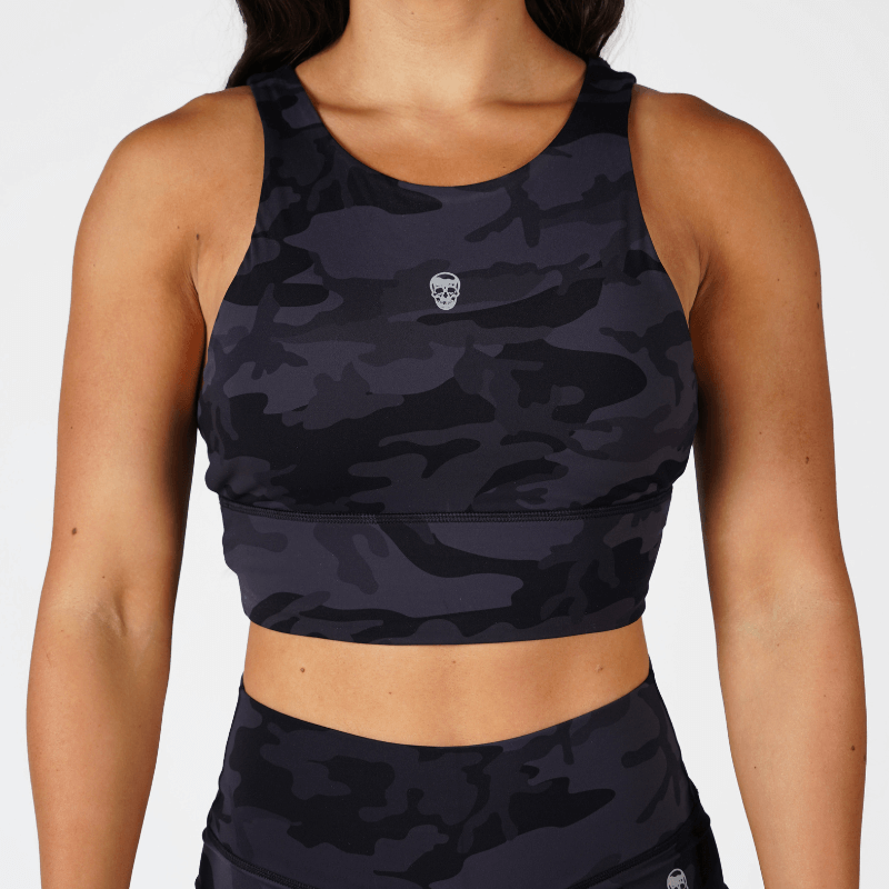  high neck sports bra