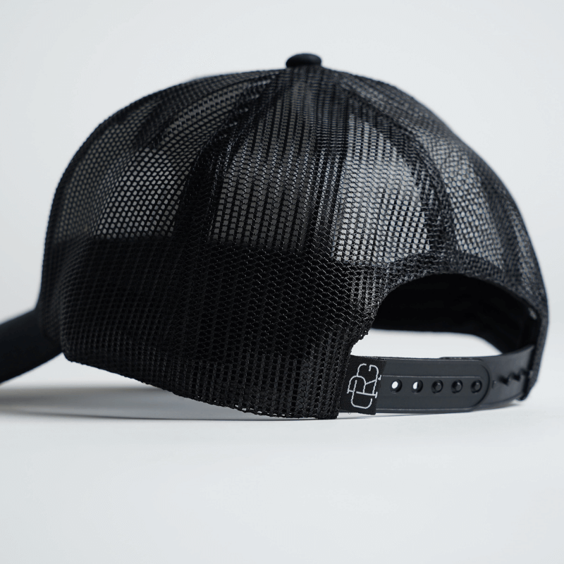 trucker hat black