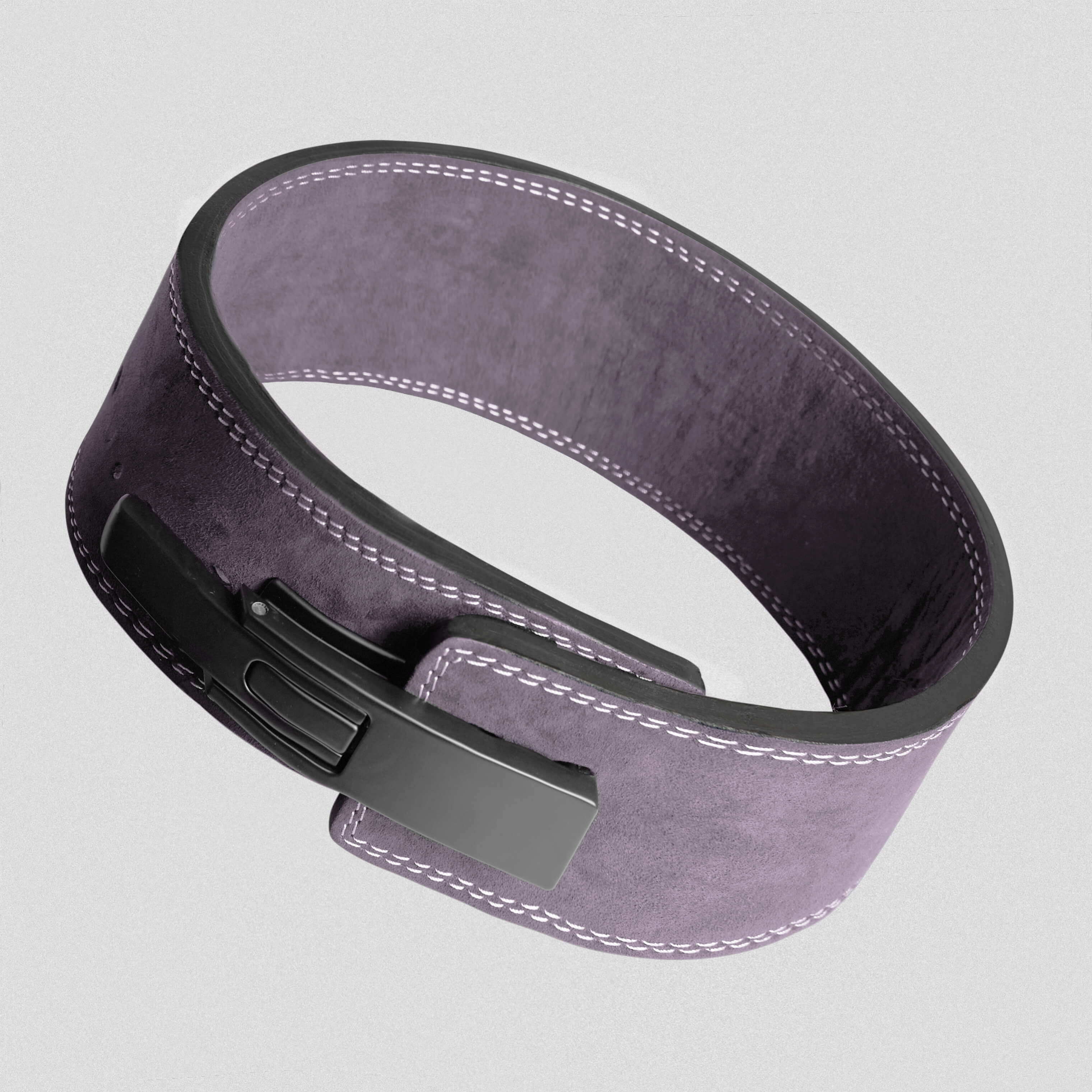 10mm lever belt buckle attached