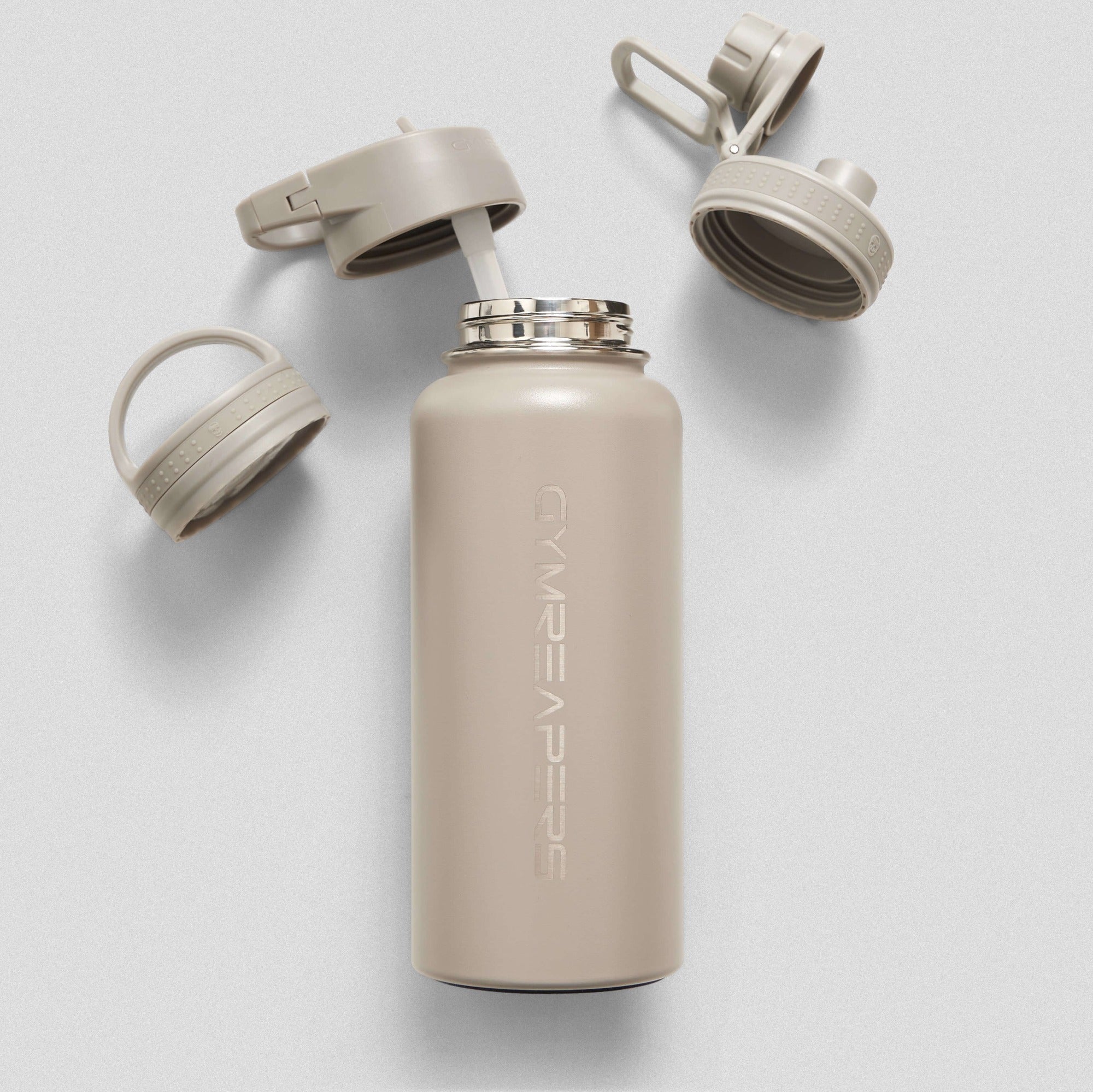 32 oz stainless steel bottle quicksand all caps
