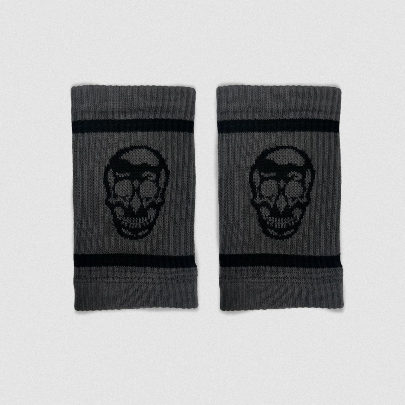 gray wristband lay flat shot