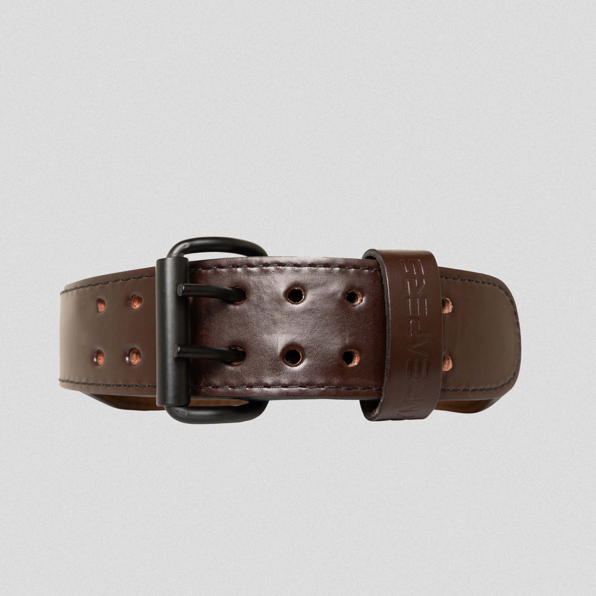 7mm belt brown front