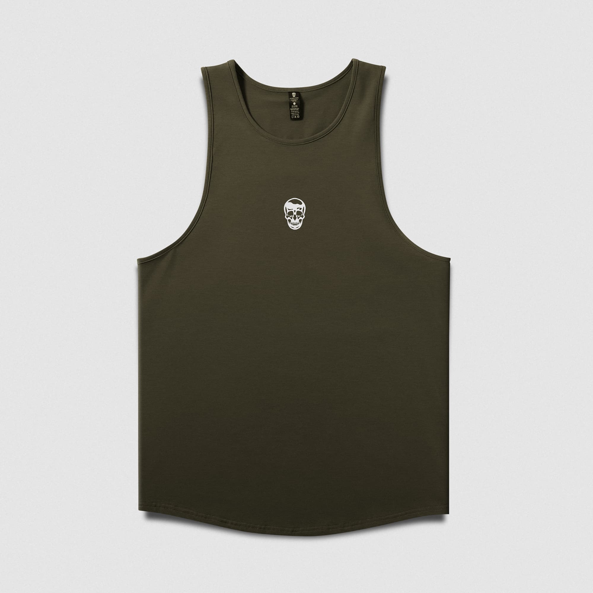 Axis Scoop Hem Tank - OD Green
