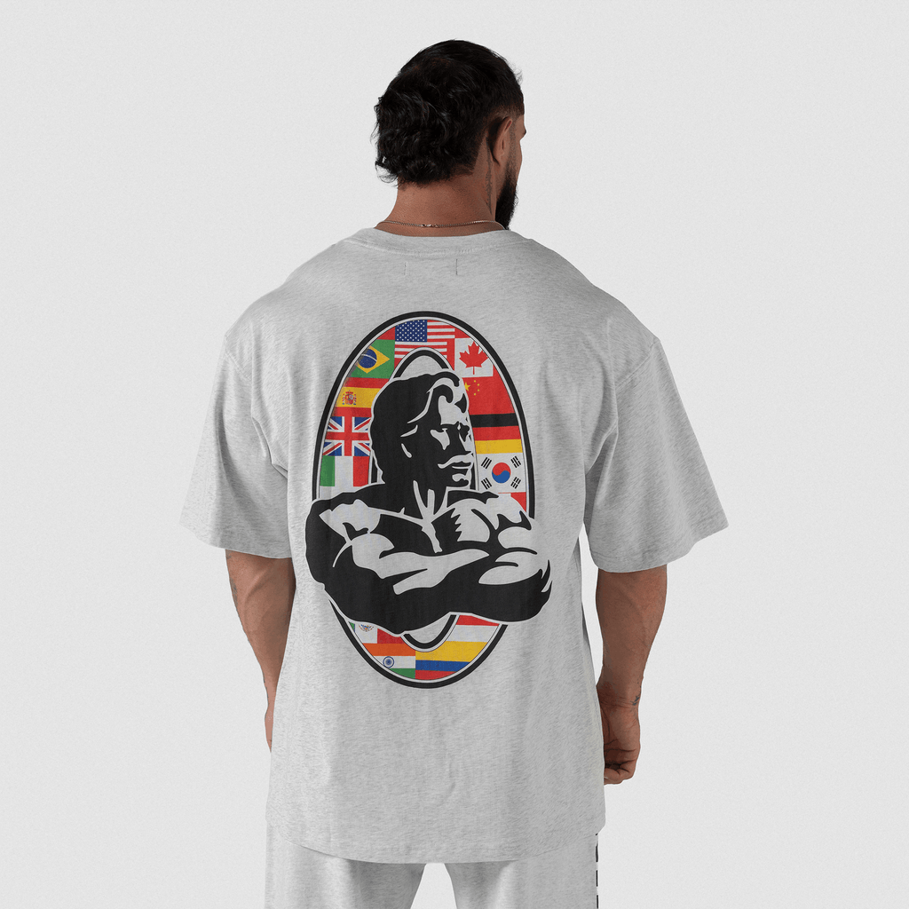 International Division Oversized Tee | Gymreapers x Olympia