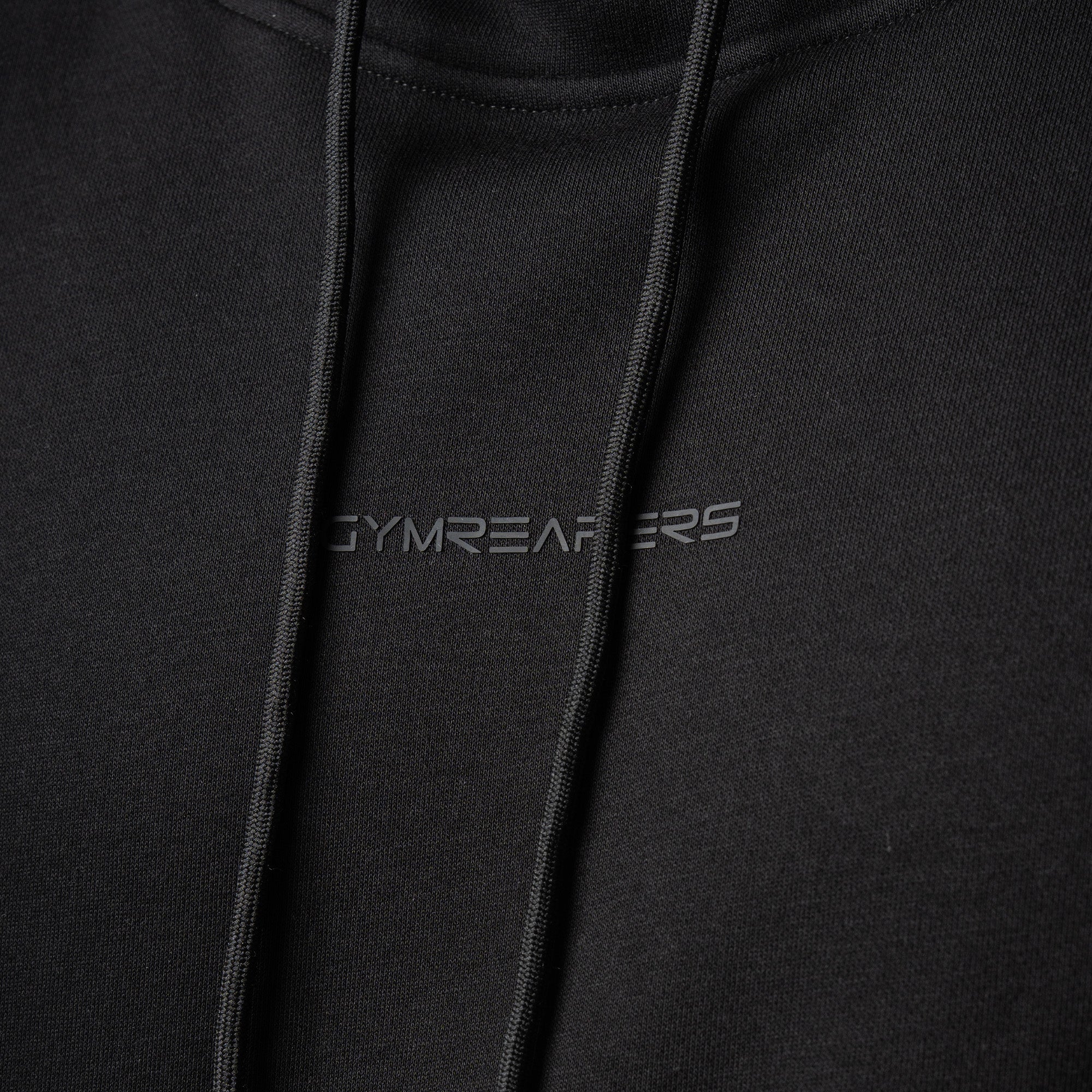 Gymreapers Axis Mockneck Hoodie - Black