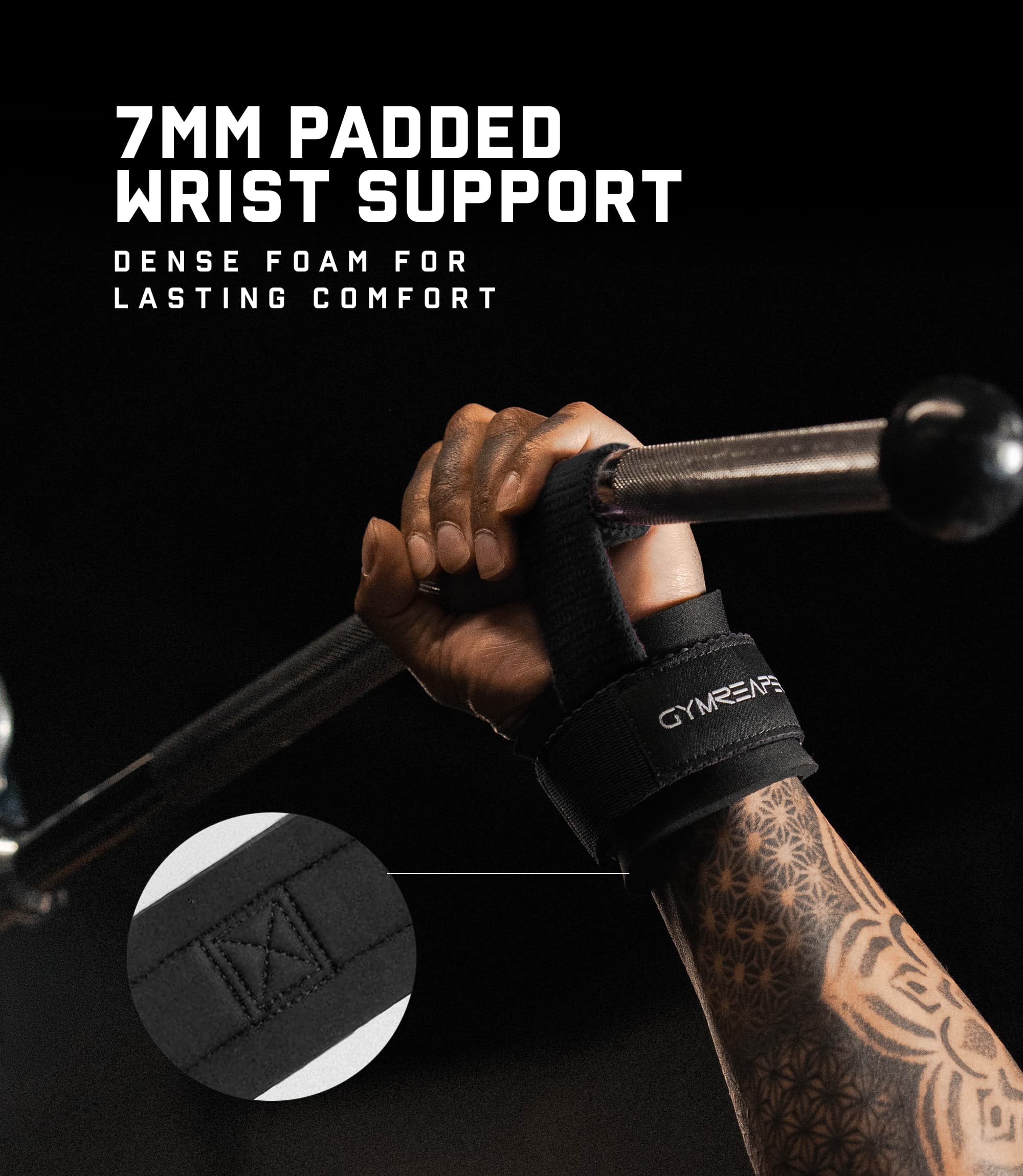Gymreapers Lifting Straps - Thumbnail 2