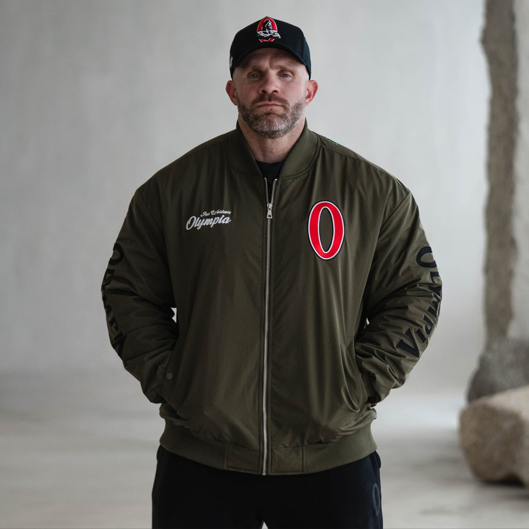 JOE WEIDER'S OLYMPIA ジャケット Olympia Joe Bomber Jacket