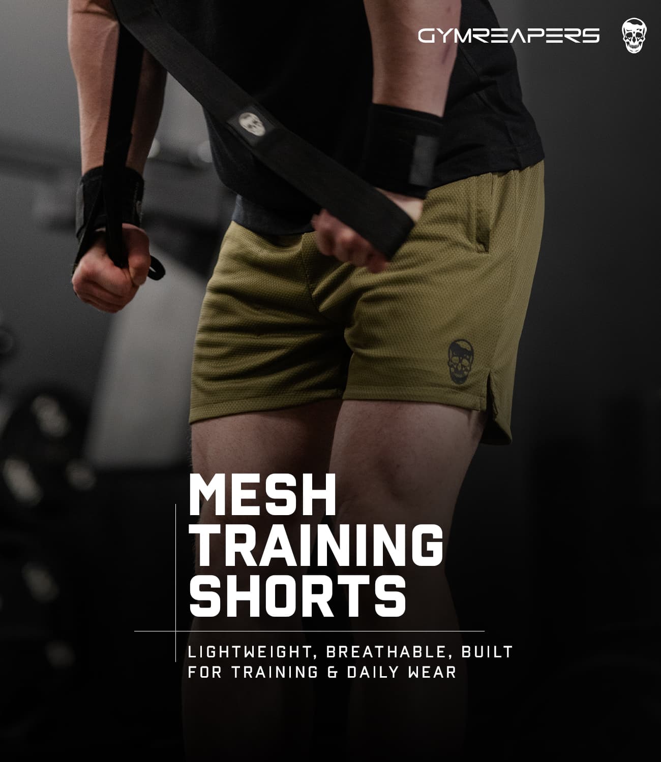 Reaper Training Shorts - Black/Black
