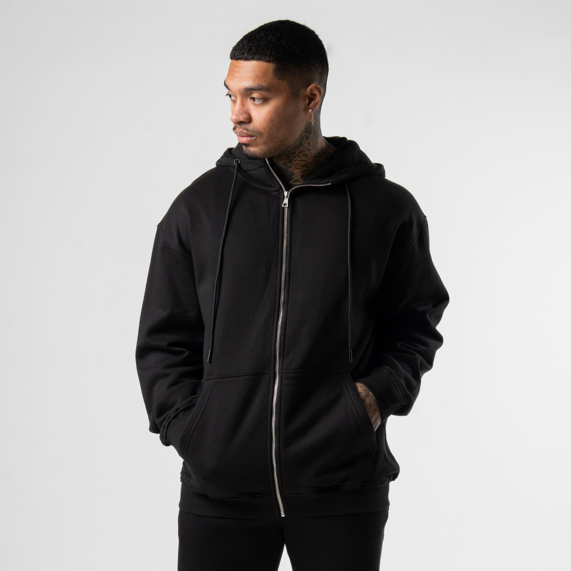 Axis Zip-Up Set - Black