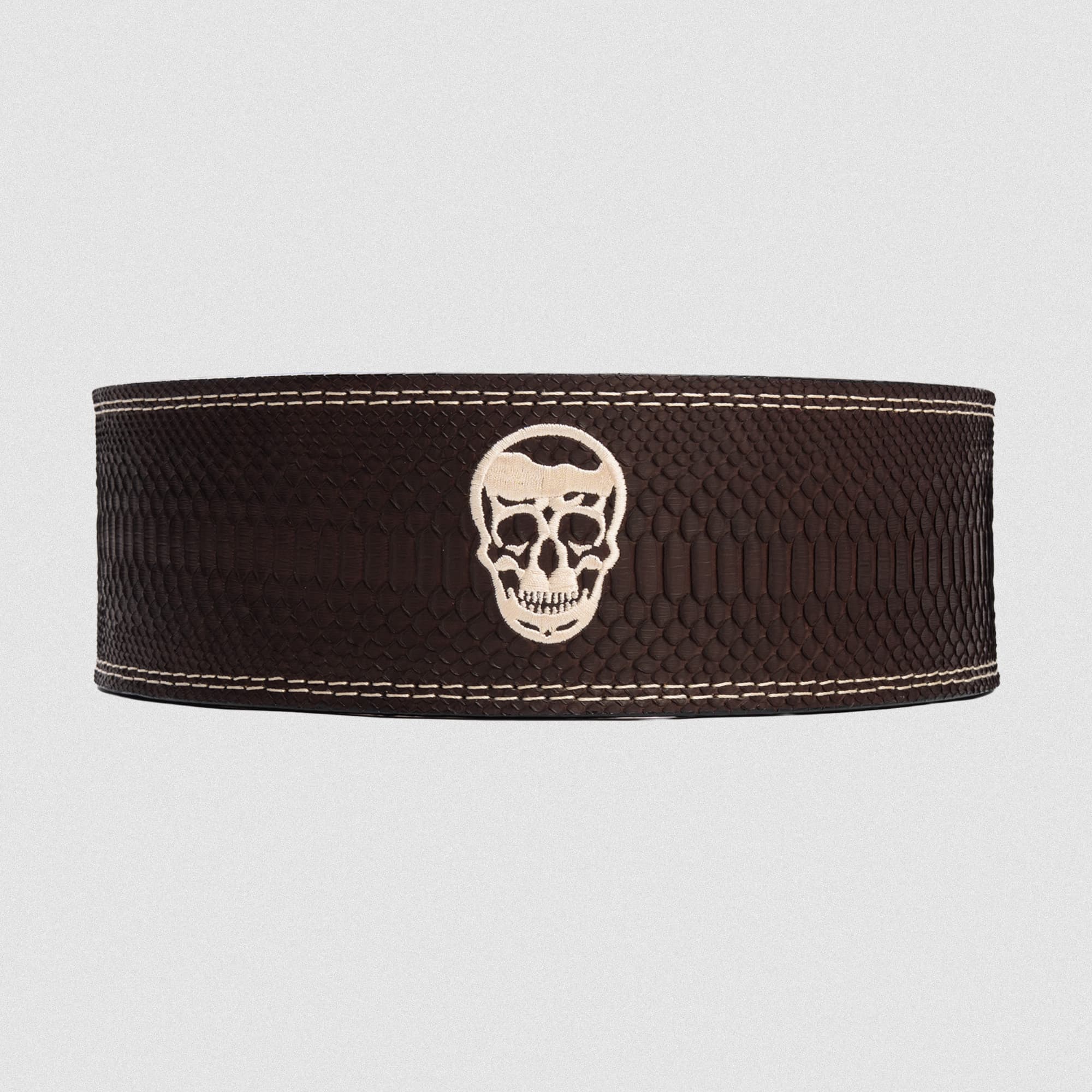 10MM Lever Belt - Cafe Python