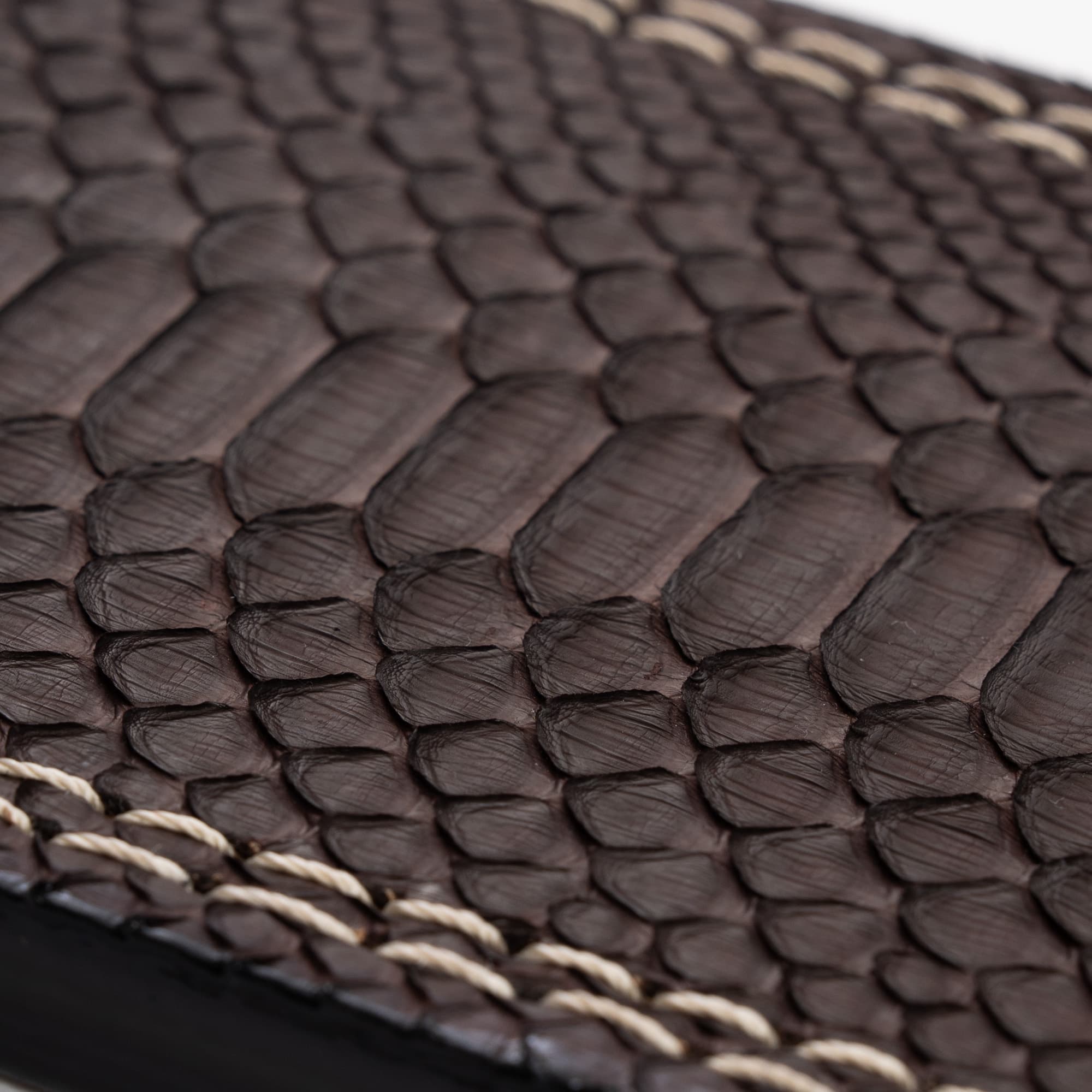 10MM Lever Belt - Cafe Python