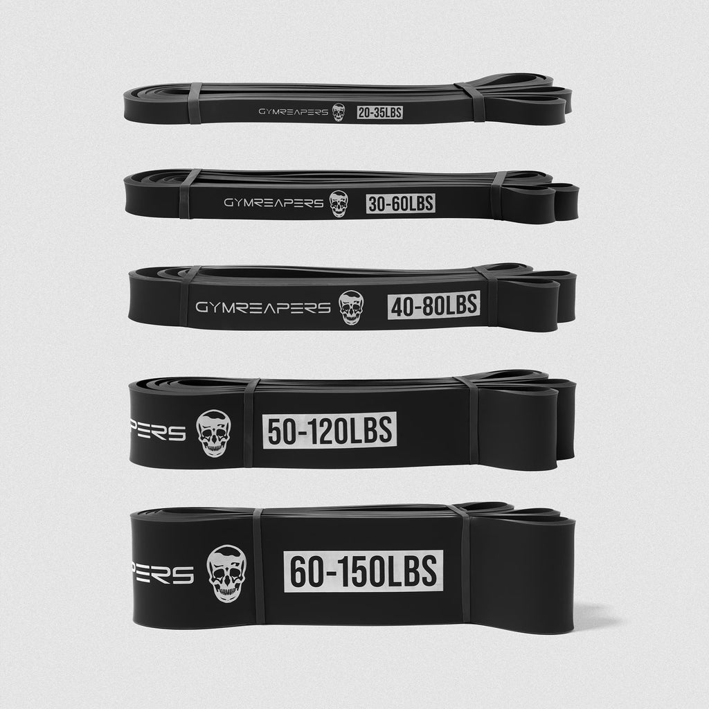 All Black Resistance Band Set