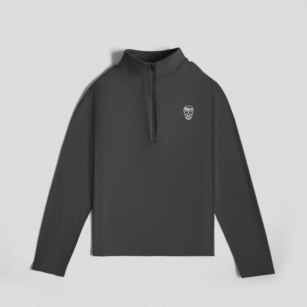 Gymreapers Men's Performance Quarter Zip - Obsidian