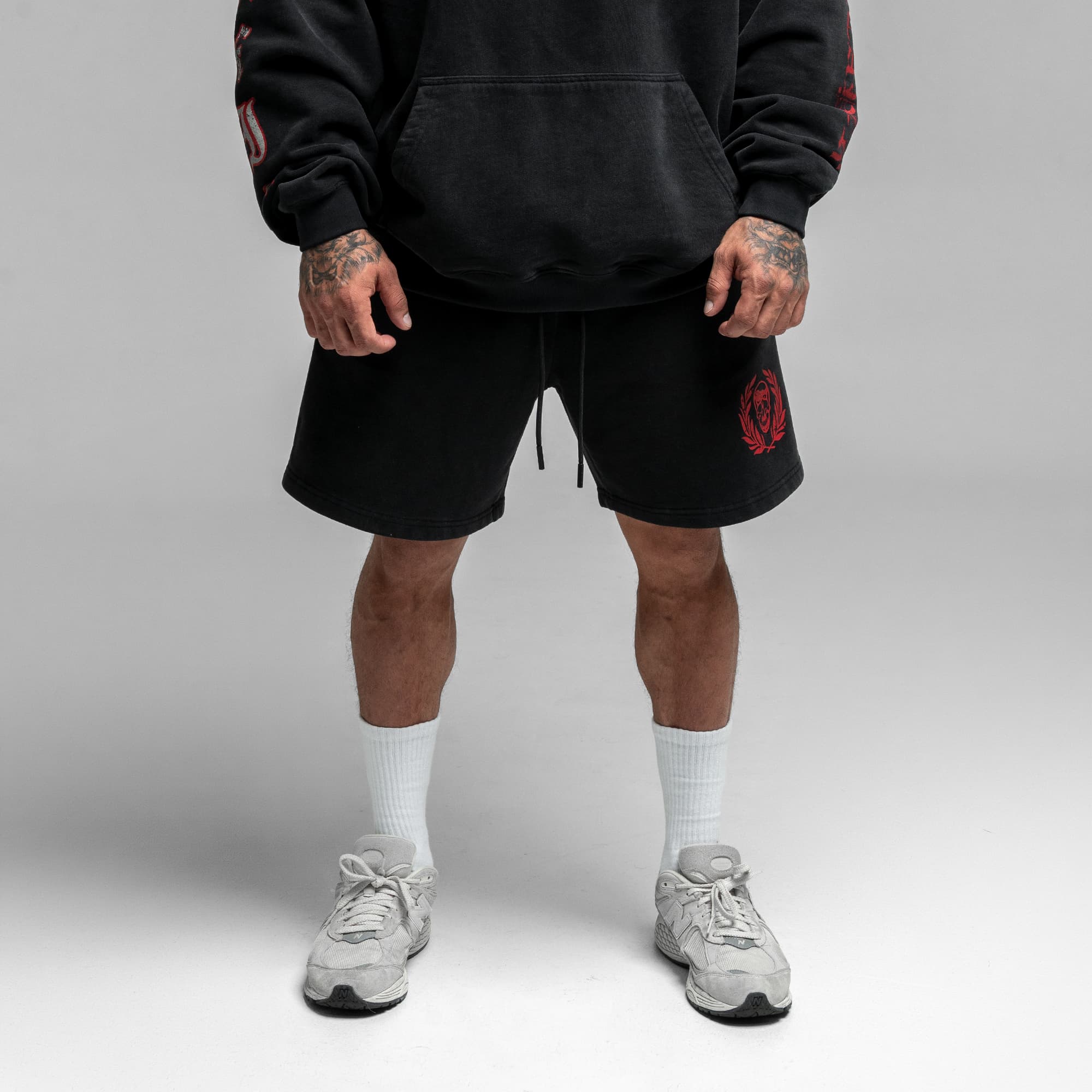 Athlete wearing the Loyalty Sweat Shorts main image