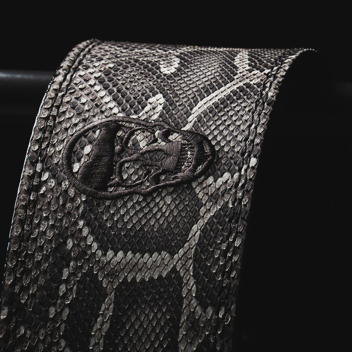 yellow belt in patchwork python Images High Quality... 10MM Lever Belt - White Python