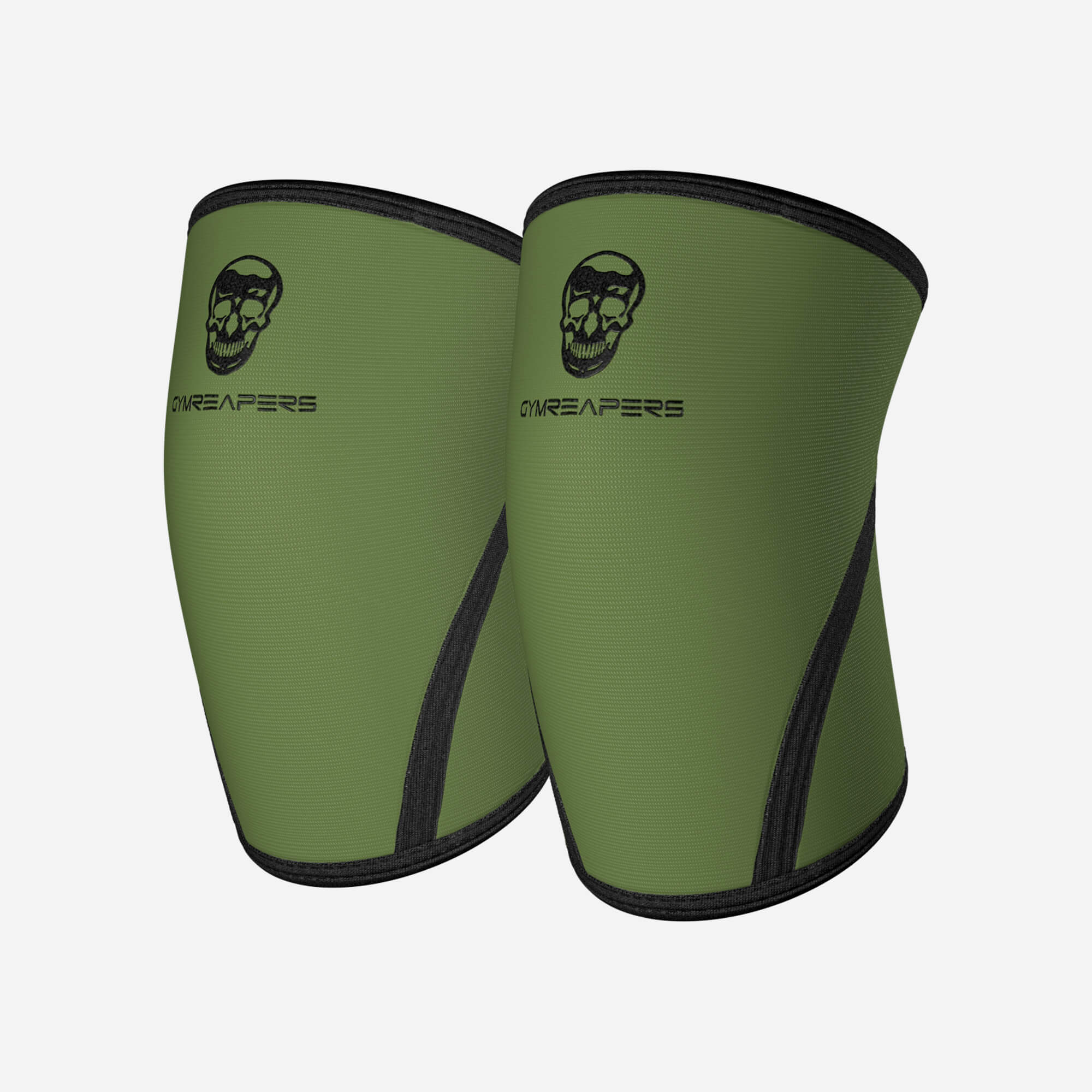7mm knee sleeves green