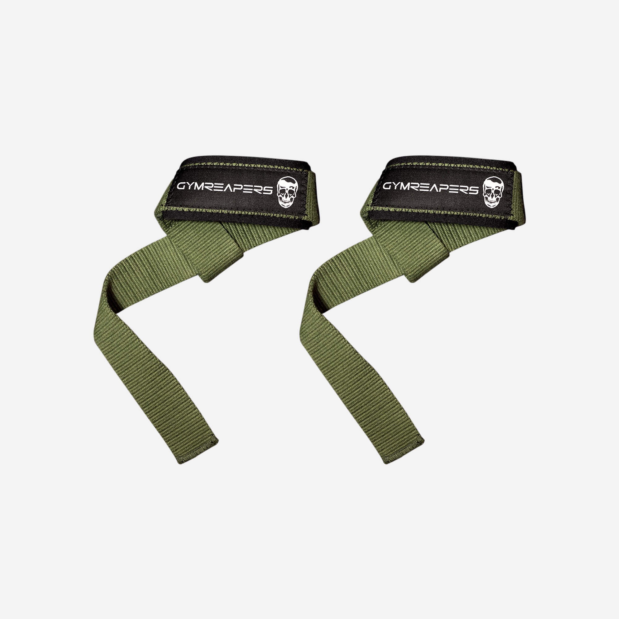 lifting straps padded green