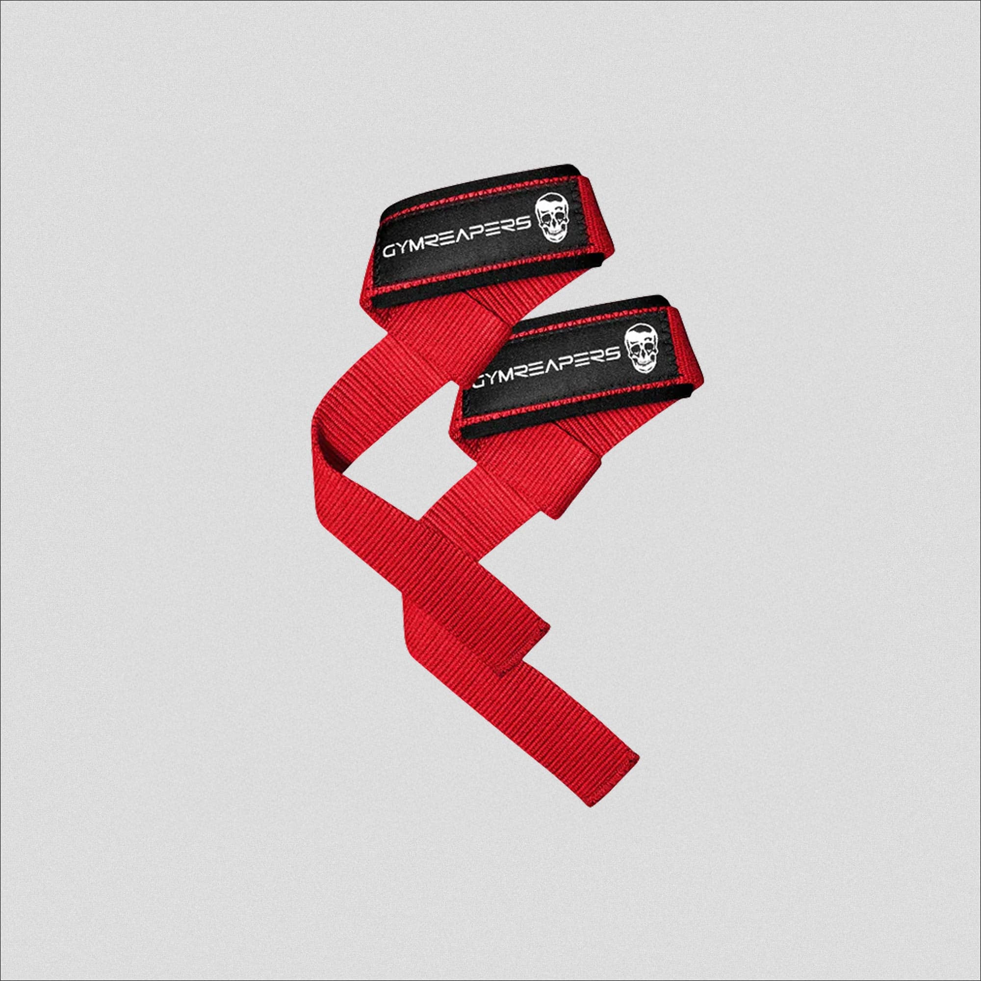 Main image for red/black lifting straps.