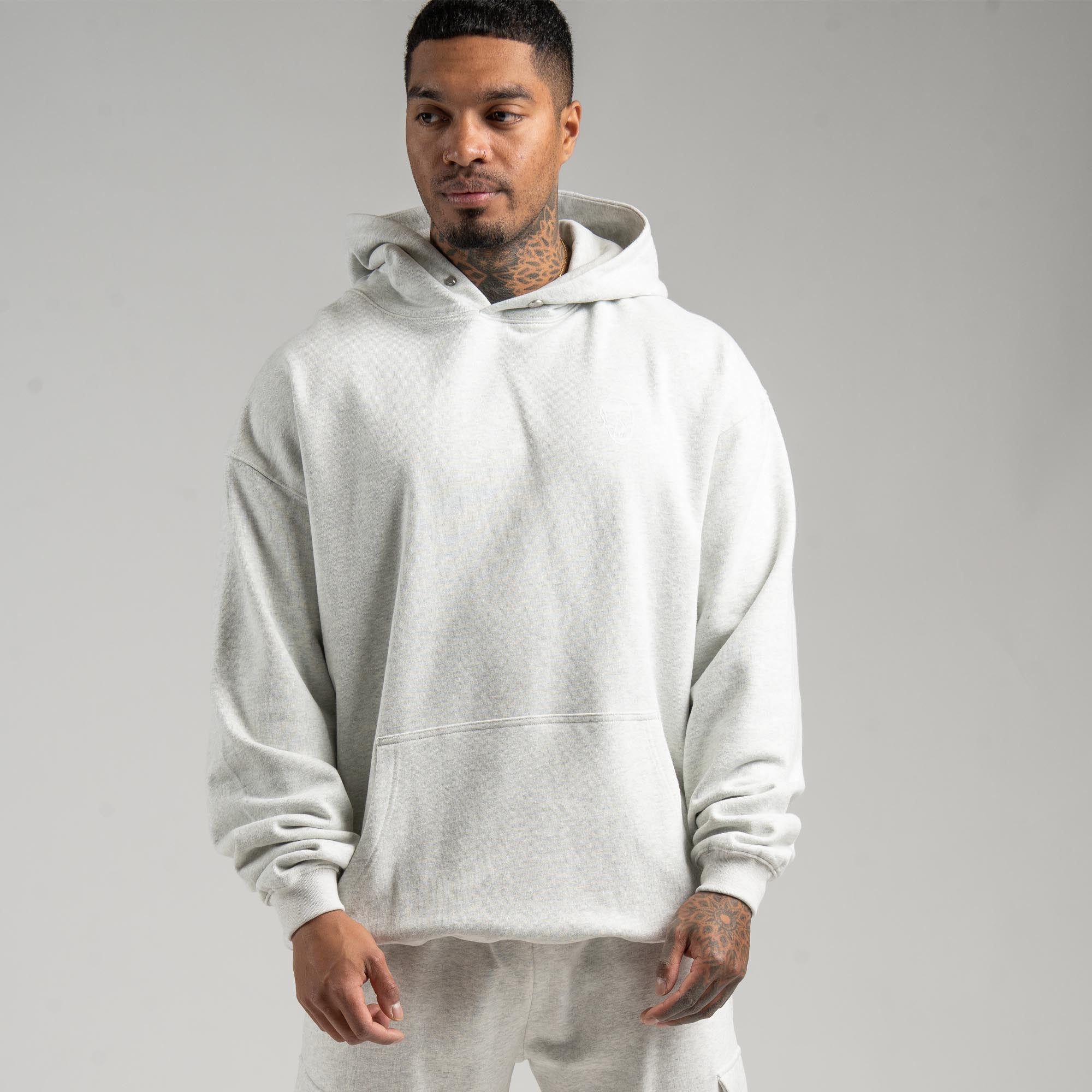 Heavyweight Hoodie - Light Heather Gray