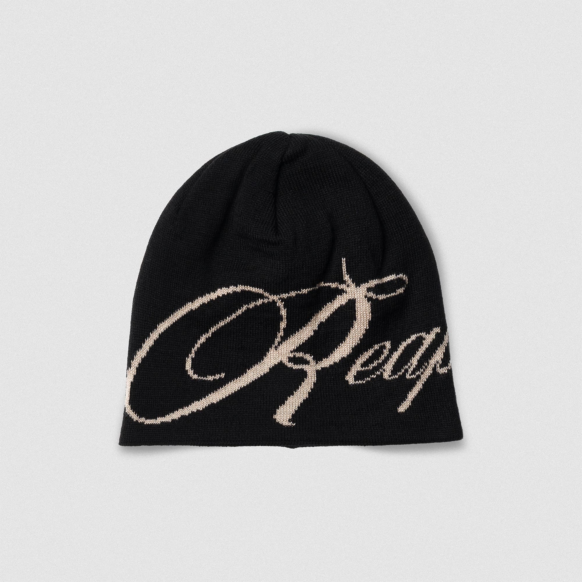 Reapers Skull Cap Beanie - Black/Tan main image