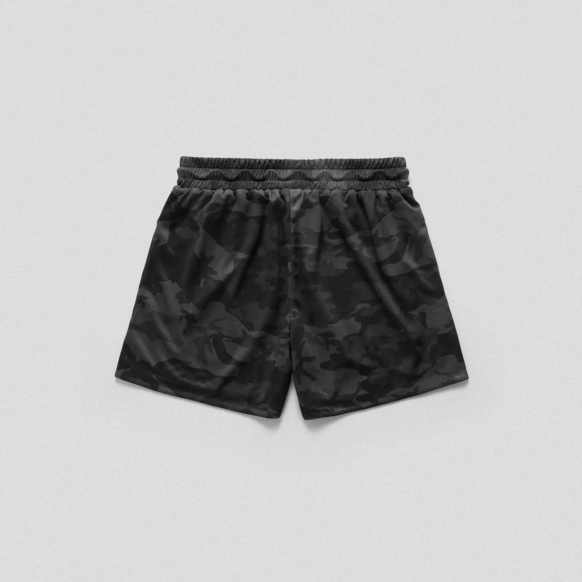 Core Skull Mesh Training Shorts - Black Camo