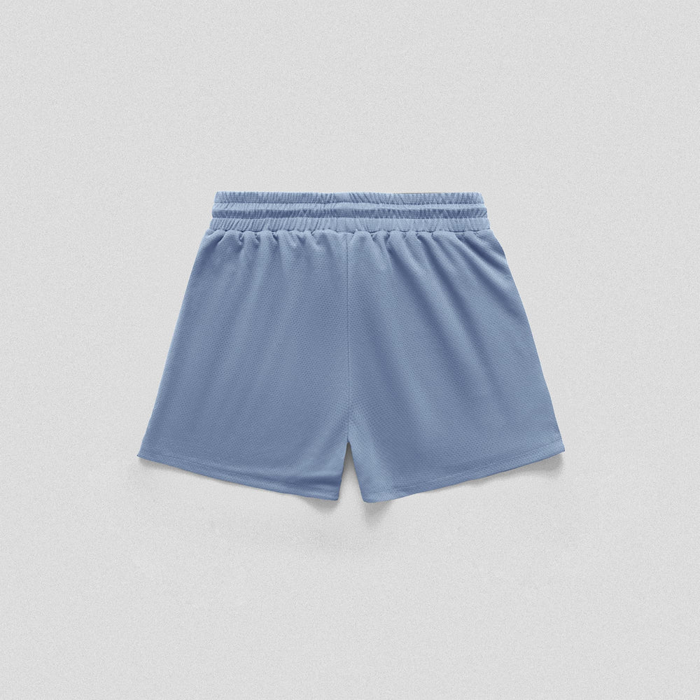 Core Skull Mesh Training Shorts - Pale Blue