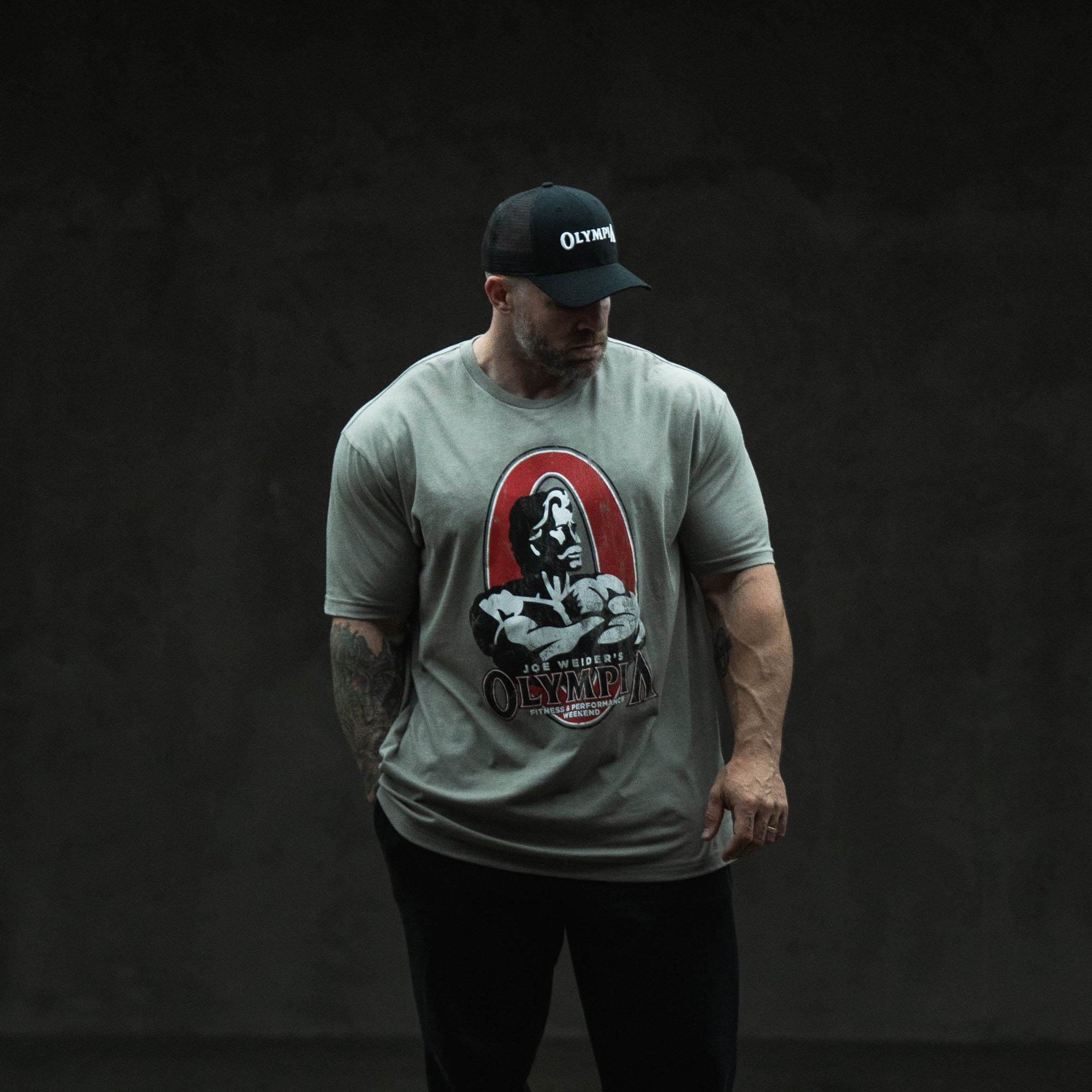 Olympia Distressed Basic Tee