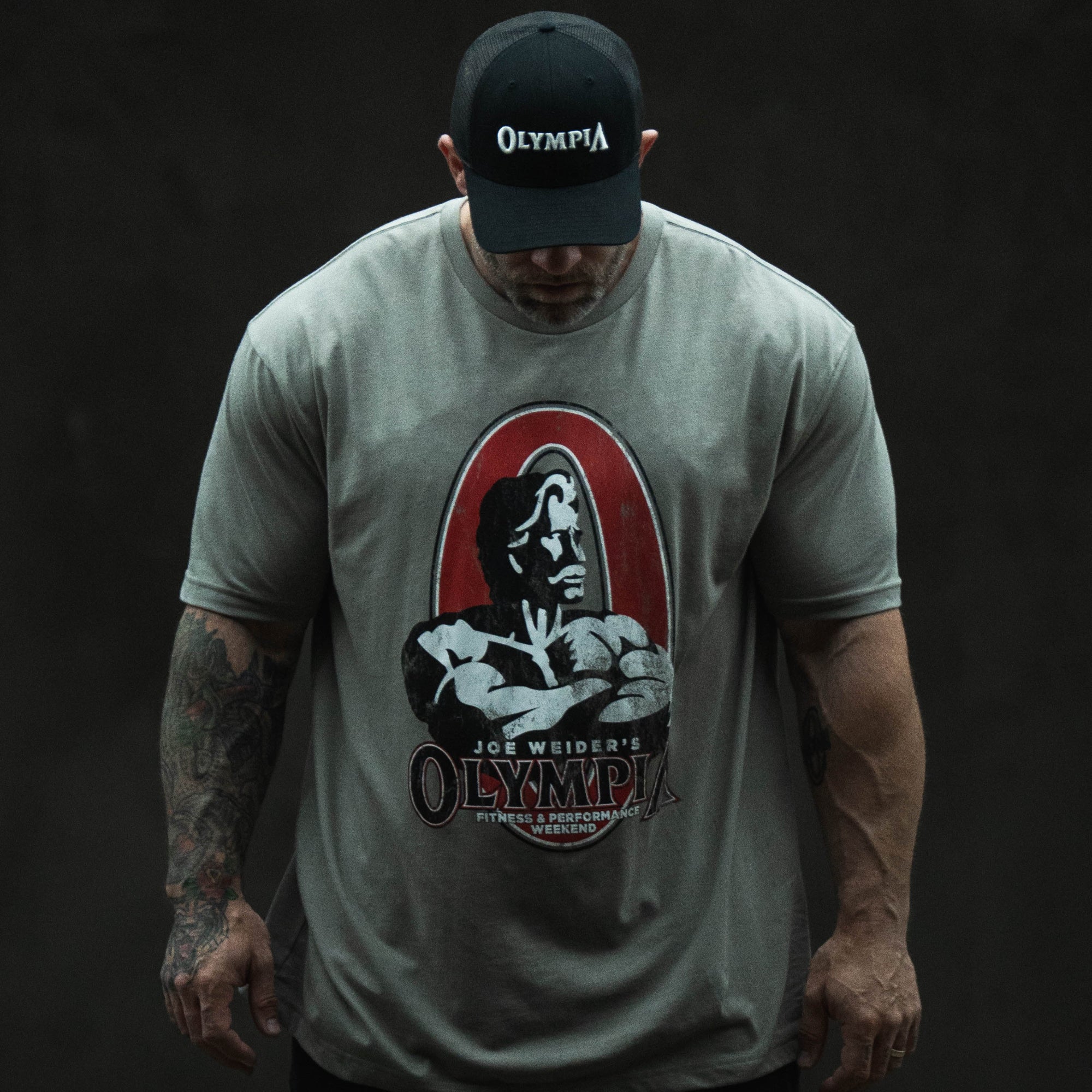 Olympia Distressed Basic Tee