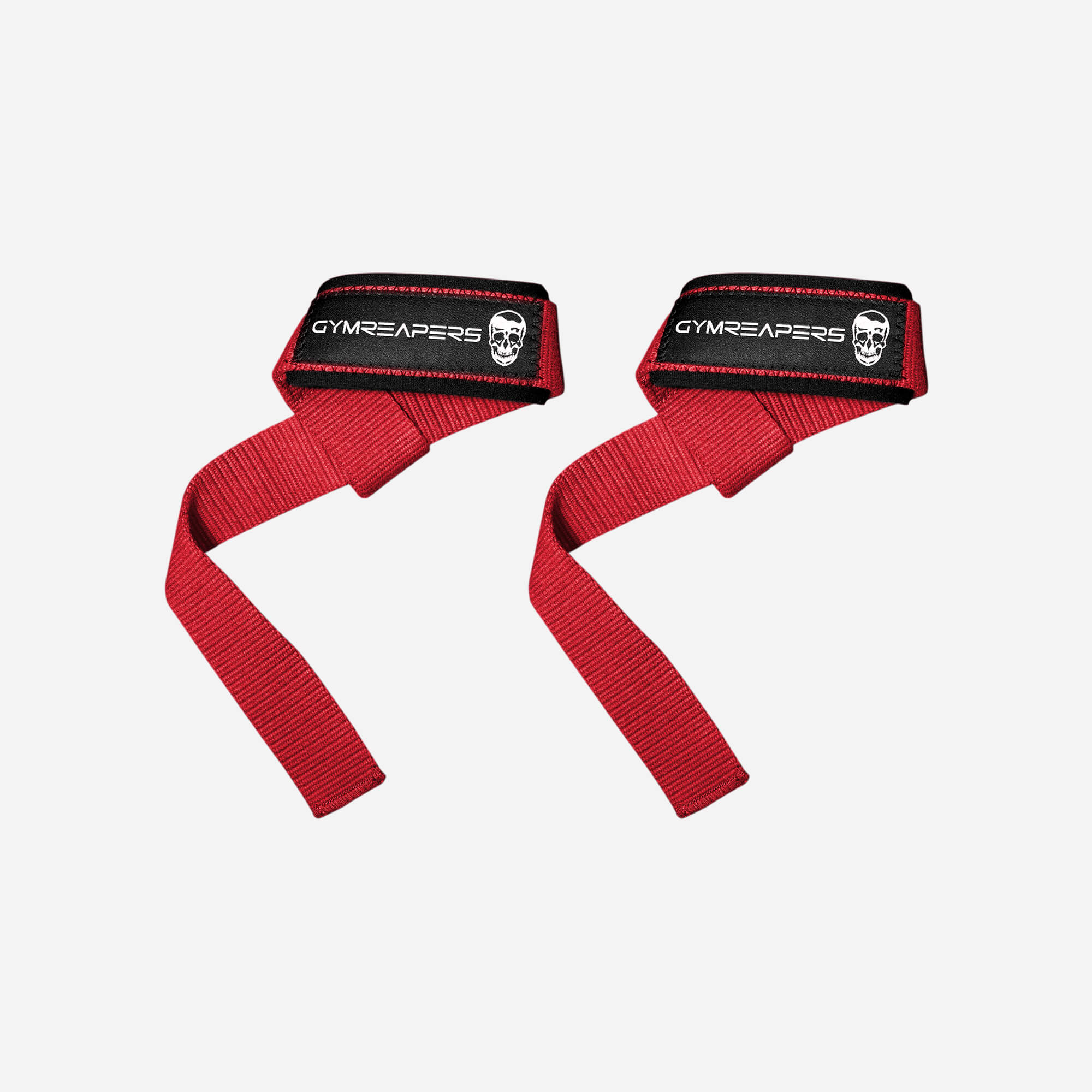 lifting straps padded red
