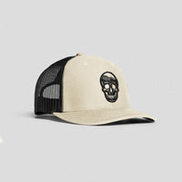5-Panel Skull Hat - Olive