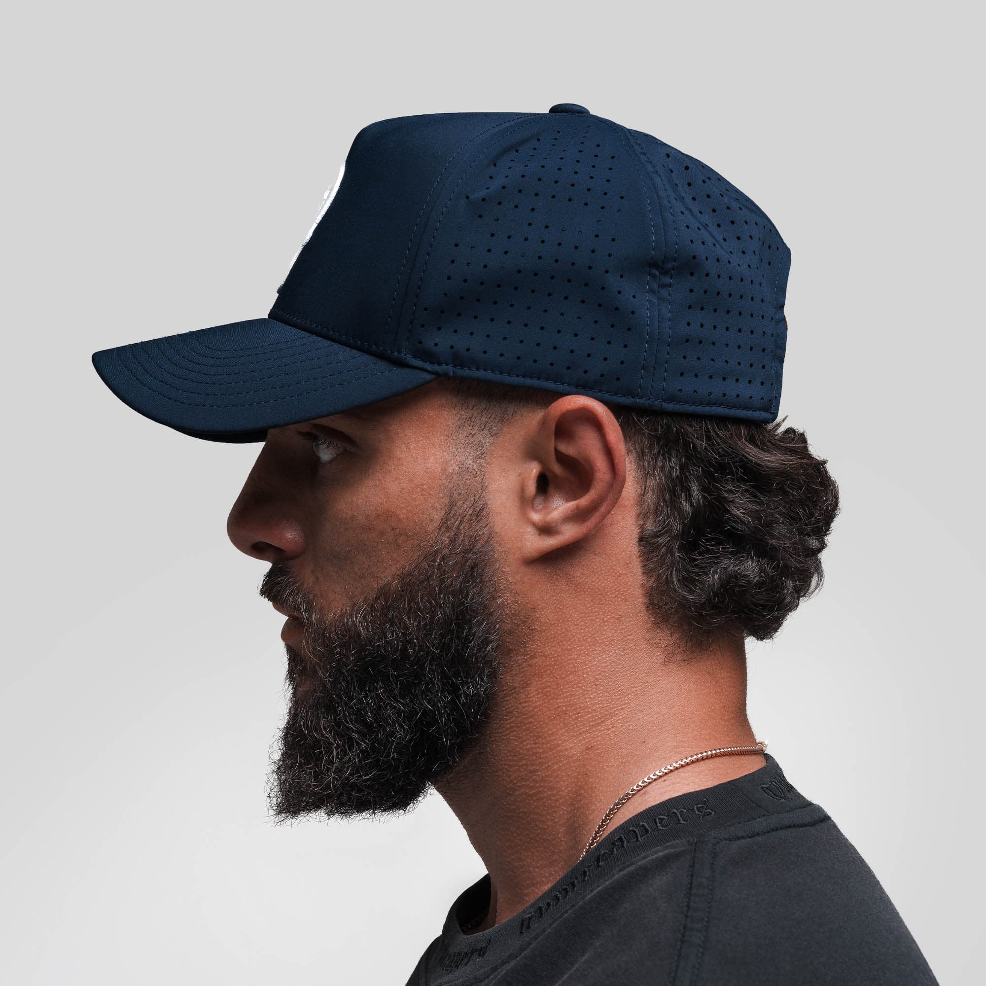 PUNCHING HAT ネイビー フリーサイズ v12 Hybrid Performance 5-Panel Hat - Navy/White
