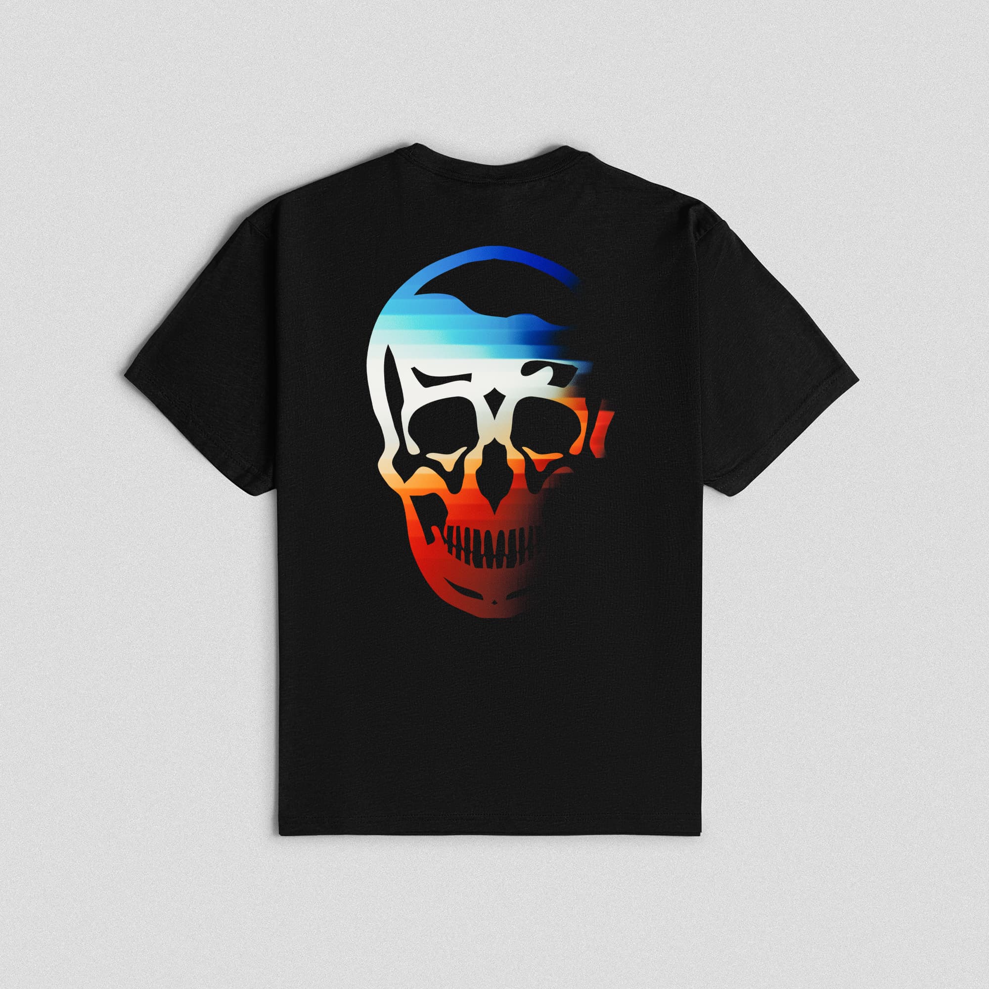 Solar Flare Basic Shirt lay flat of back side