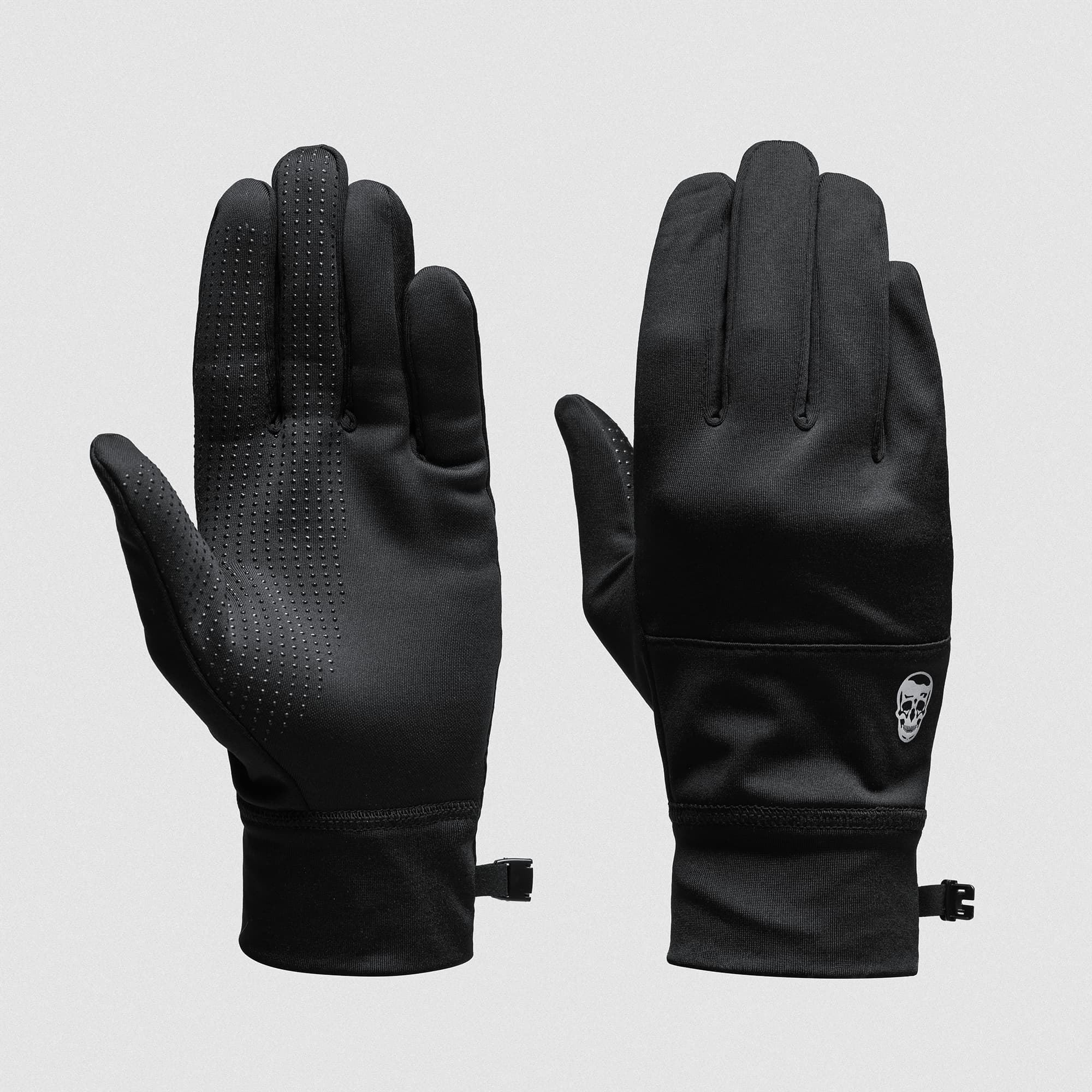 Black Stryda™ Run Gloves main image