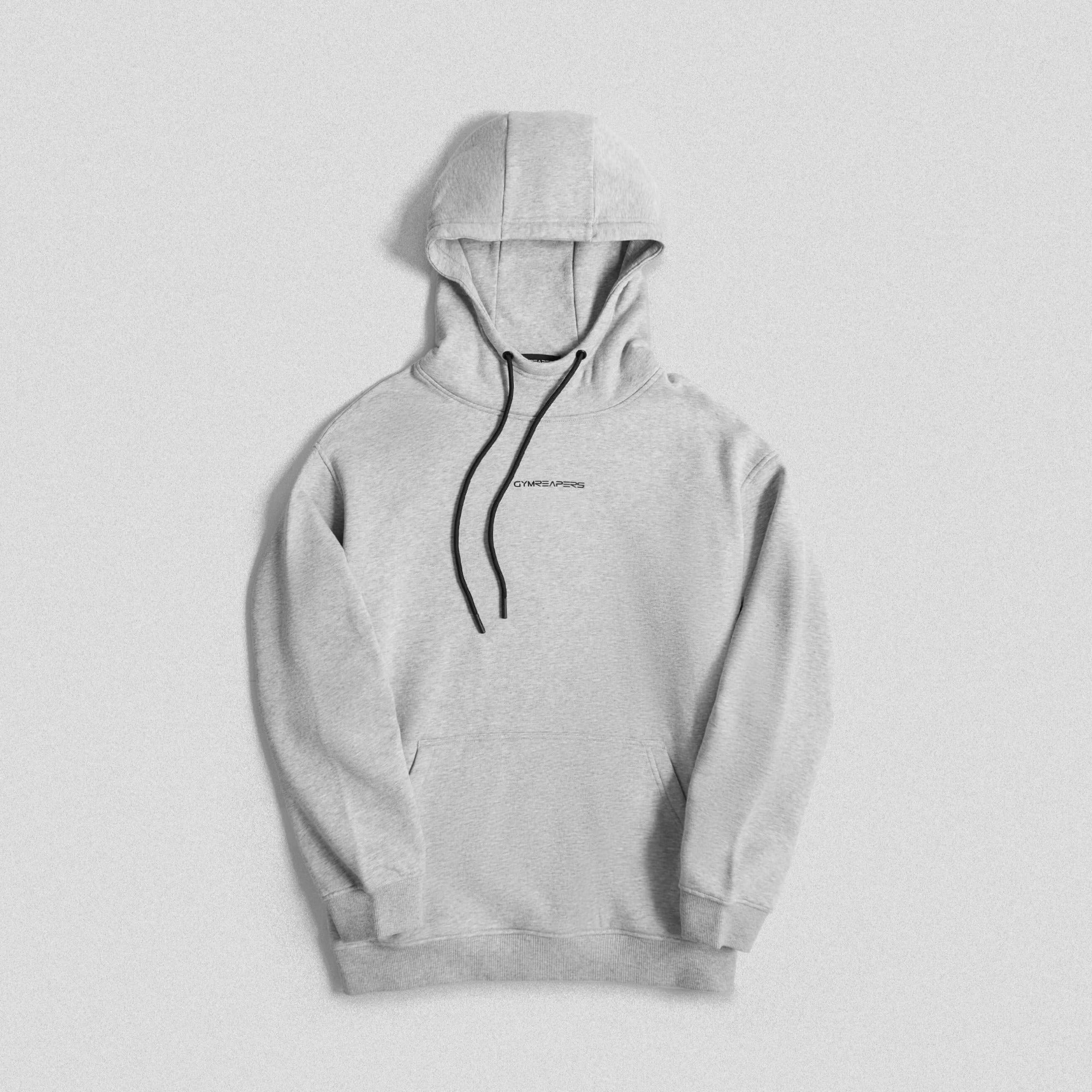 ascend hoodie heather gray front