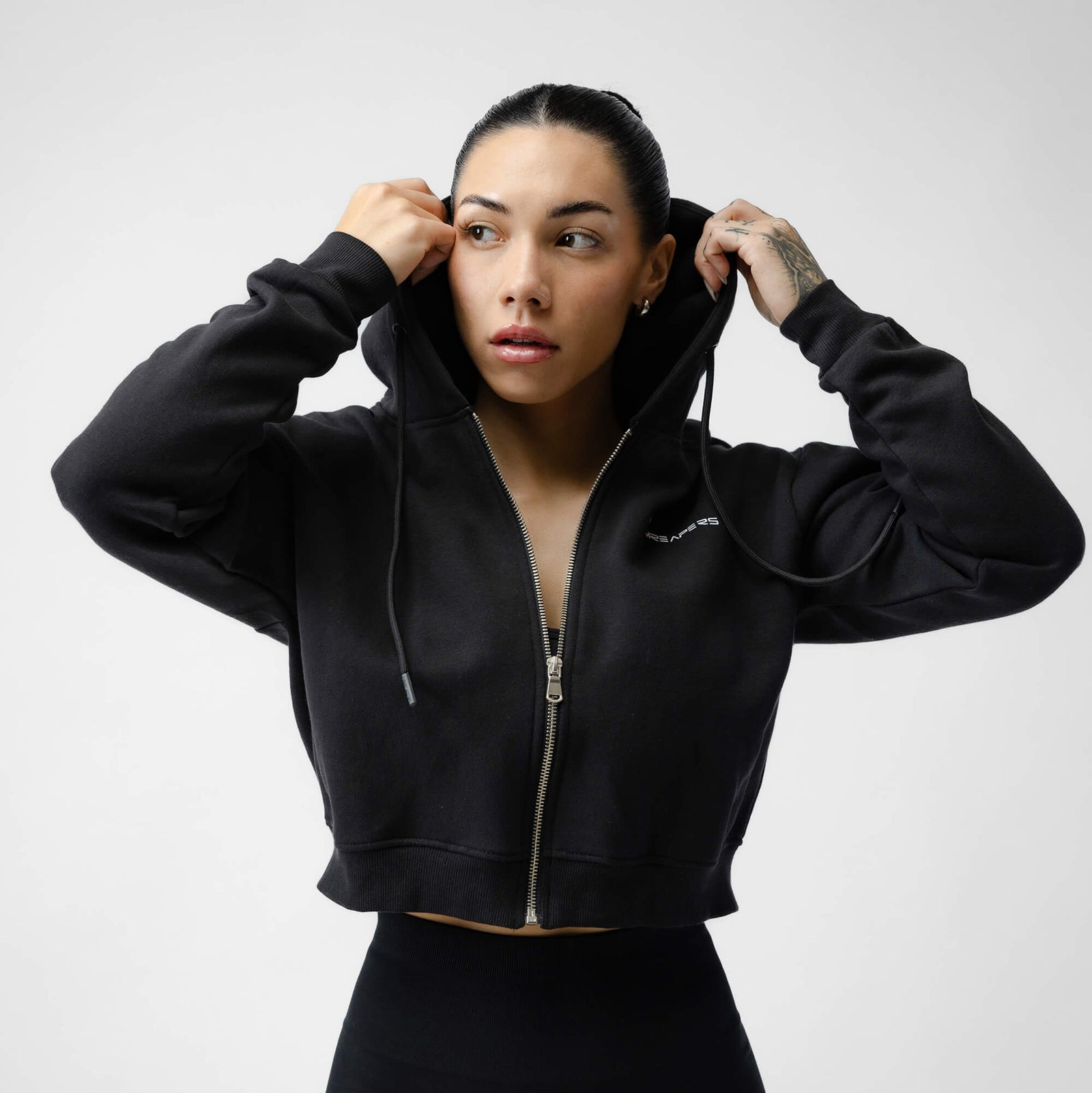 cropped jordan hoodie