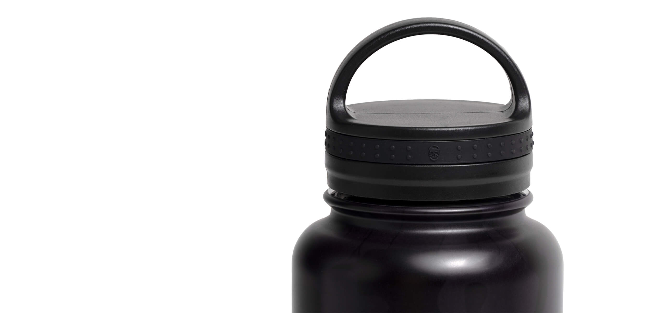 Meshbottle with Glass Straw - Midnight Black - 32 oz — Meshbottles -  Plastic-free Water Bottles