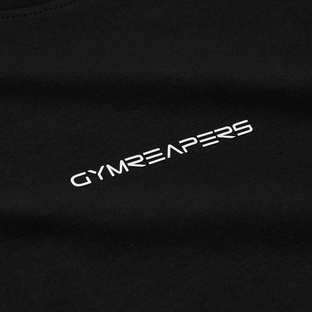 Gymreapers Axis Box Tee Blackwhite 
