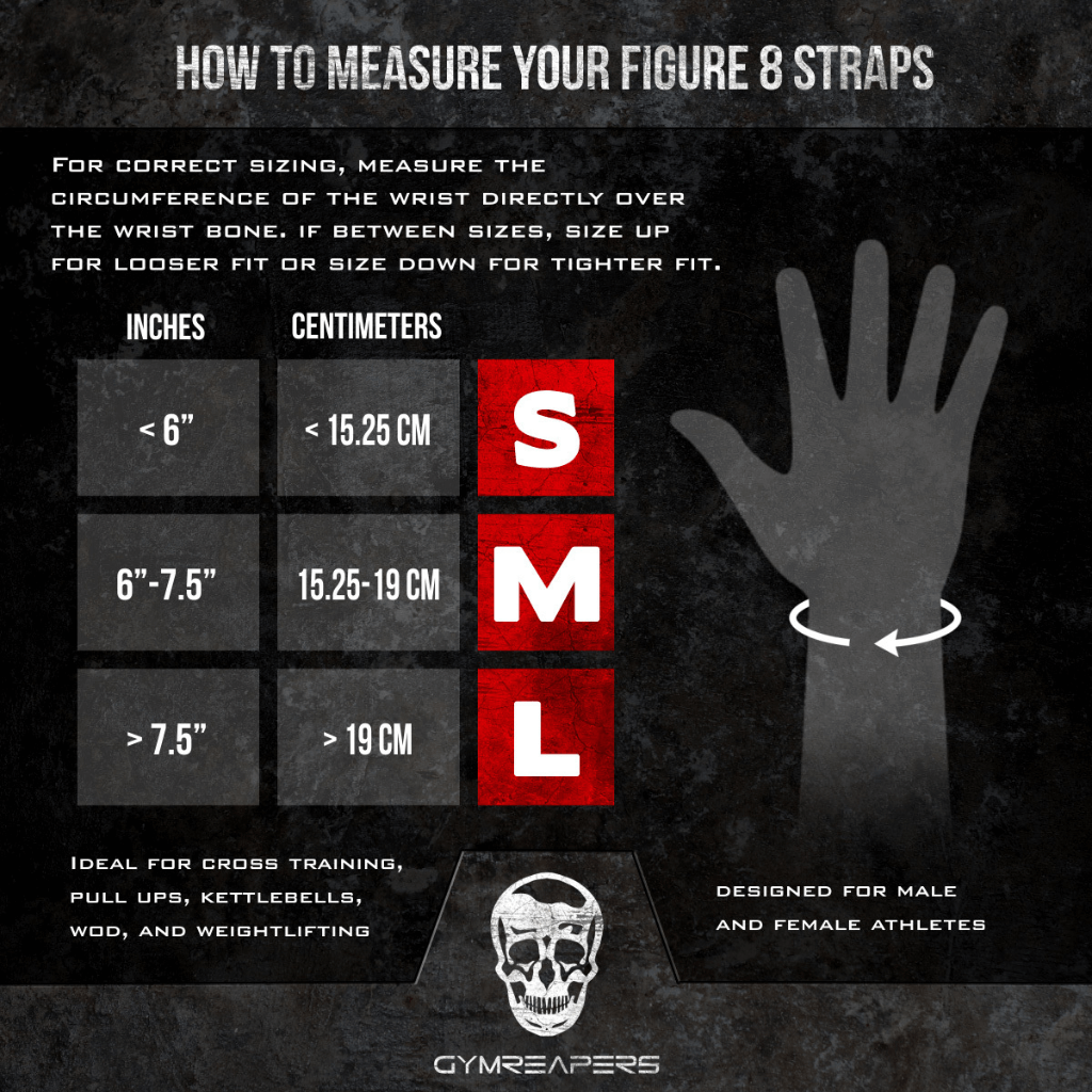 figure 8 strap sizing