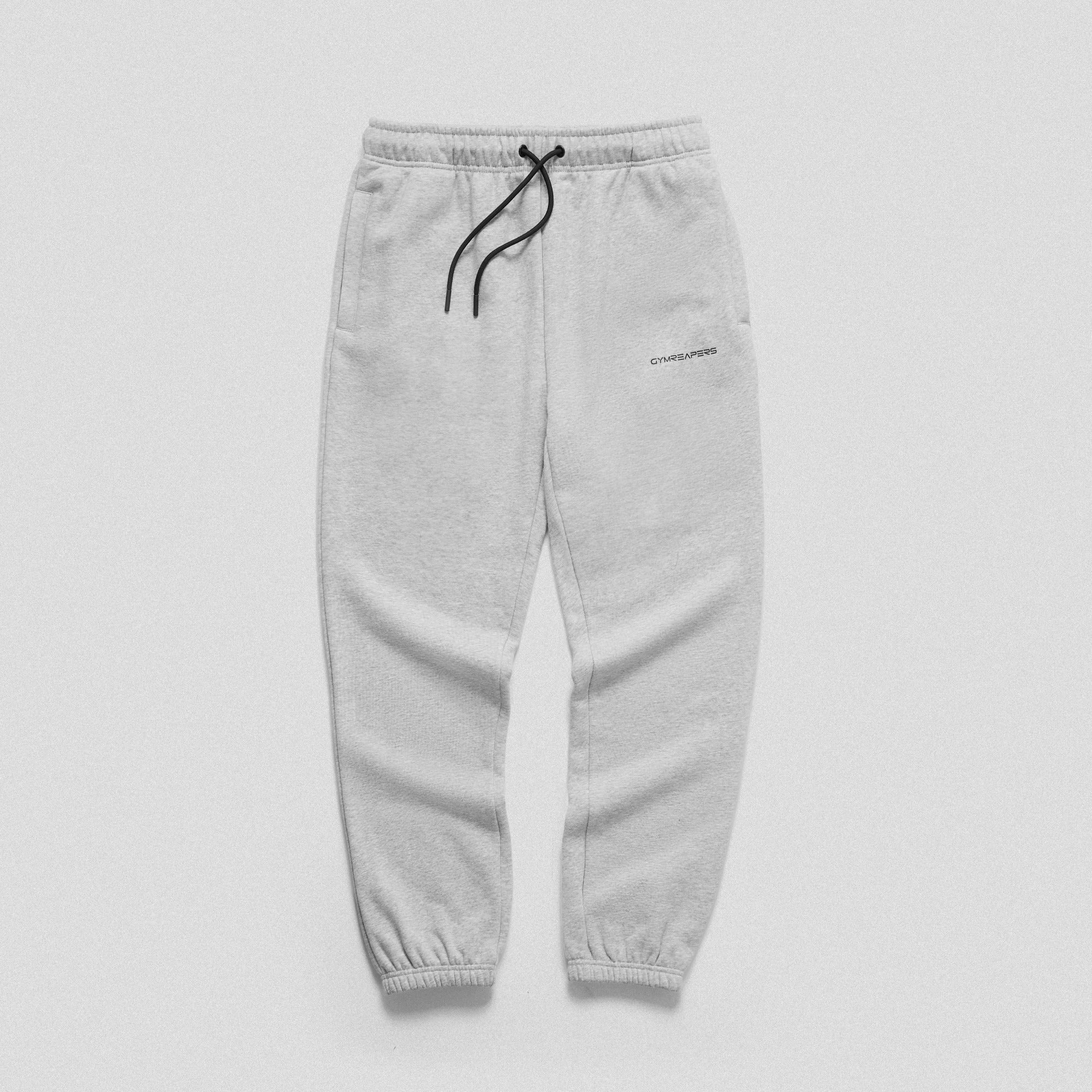 heather gray ascend jogger front