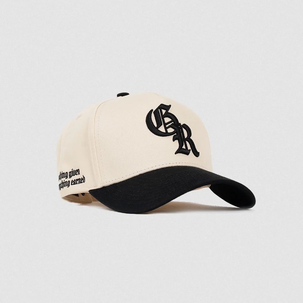 initial-hat-cream-black-front.