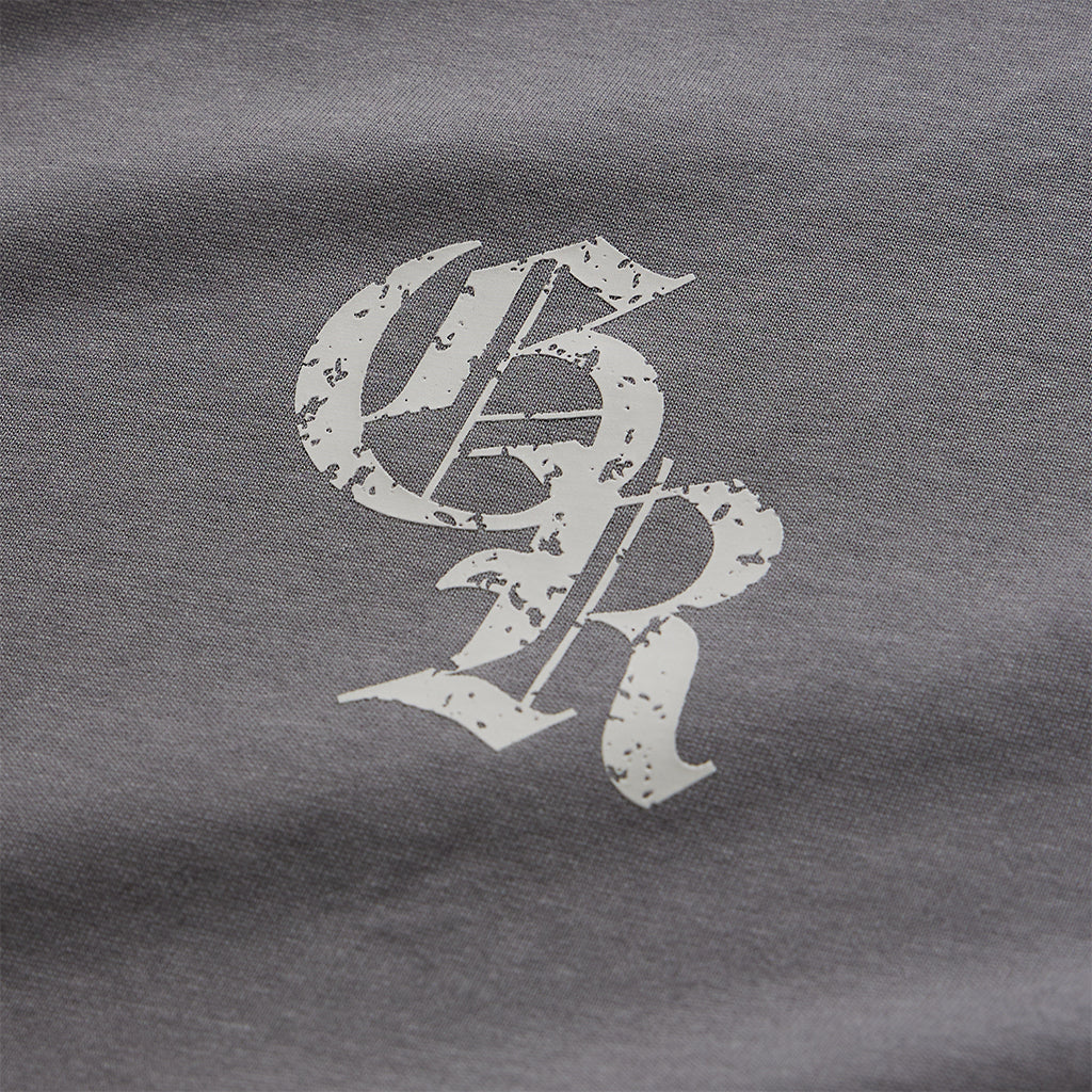 initial tee charcoal detail