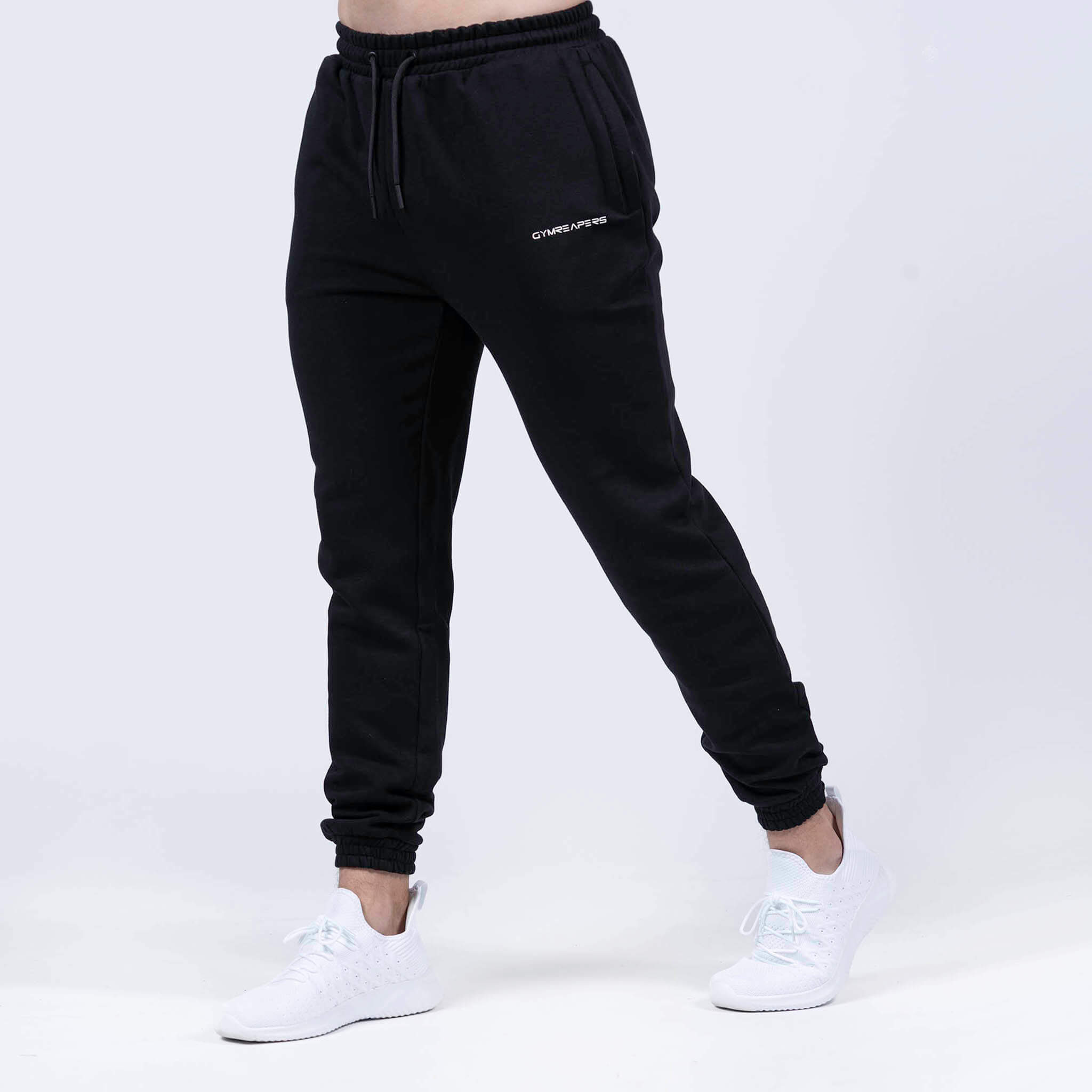 jogger black white