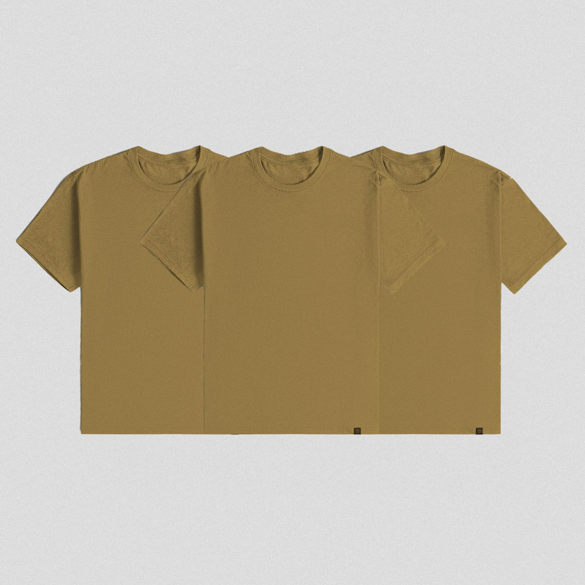 Loop Tag Tee Clip Tag Basic Tee - Khaki
