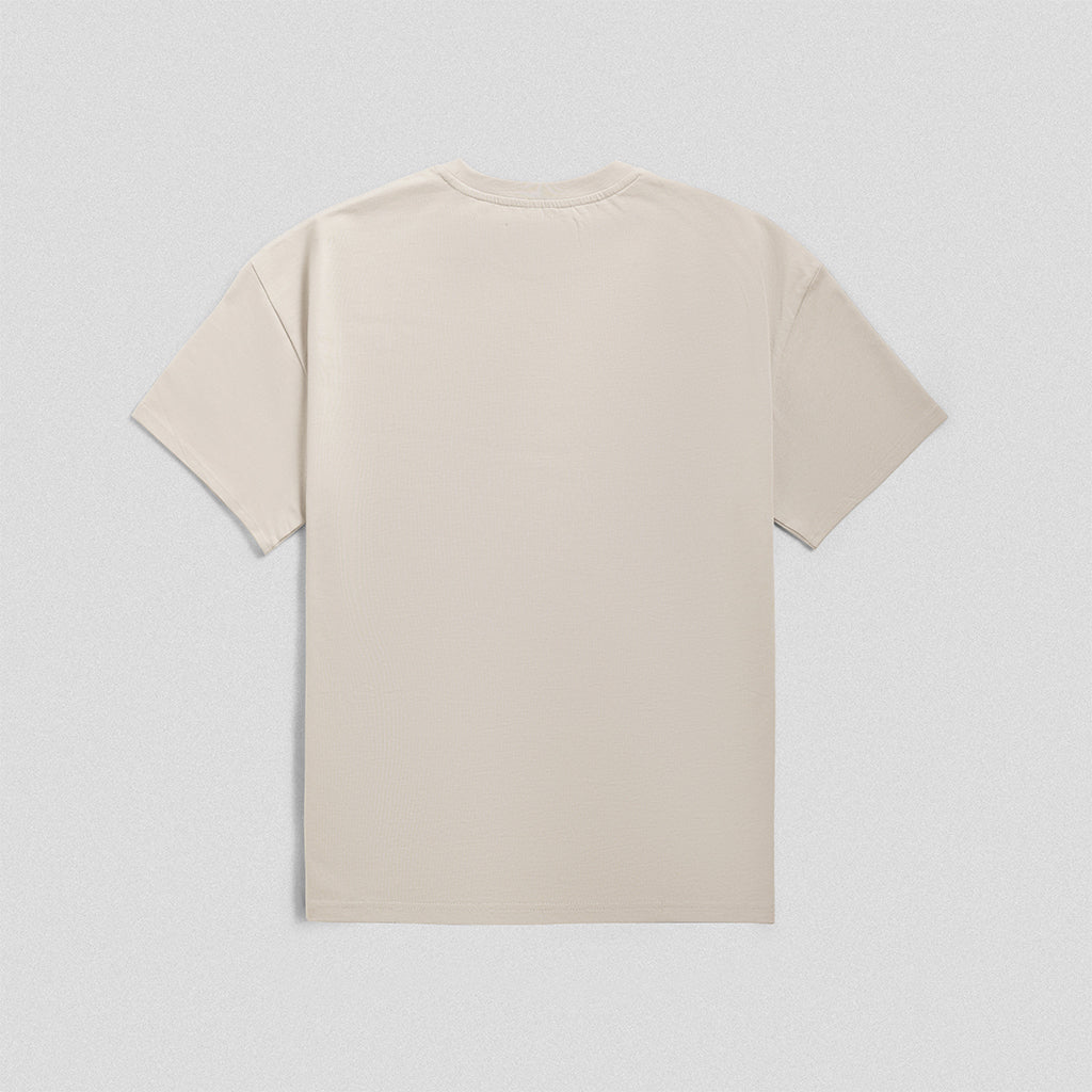 khaki tee back