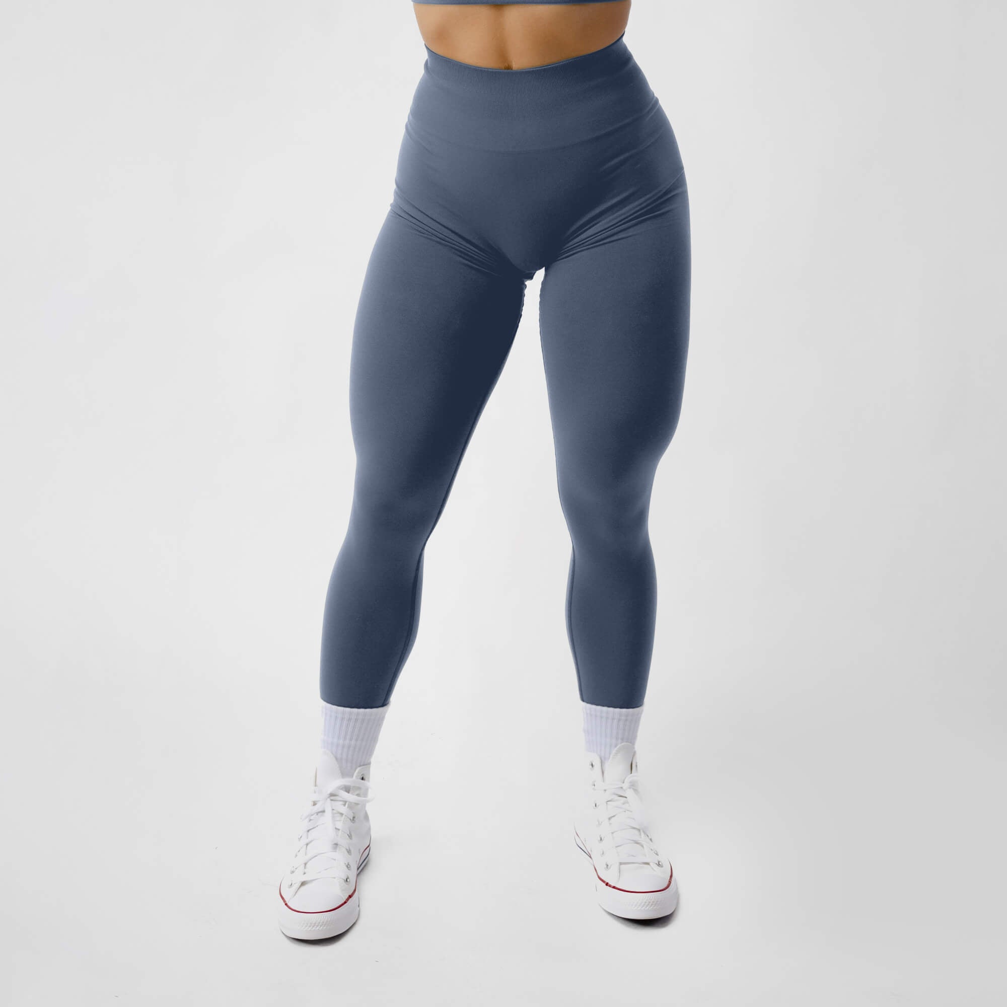 Grey Active Leggings, Women