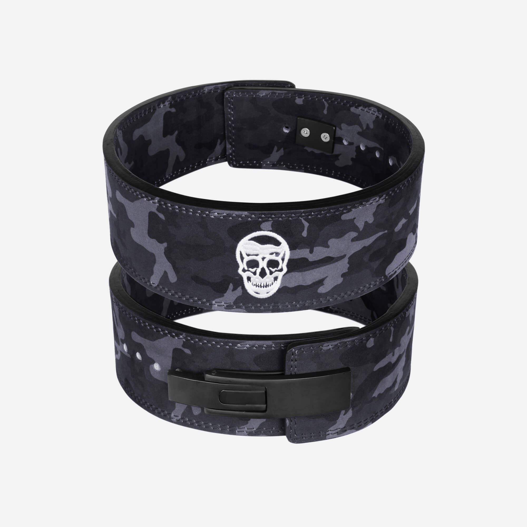 10mm lever belt midnight camo stacked