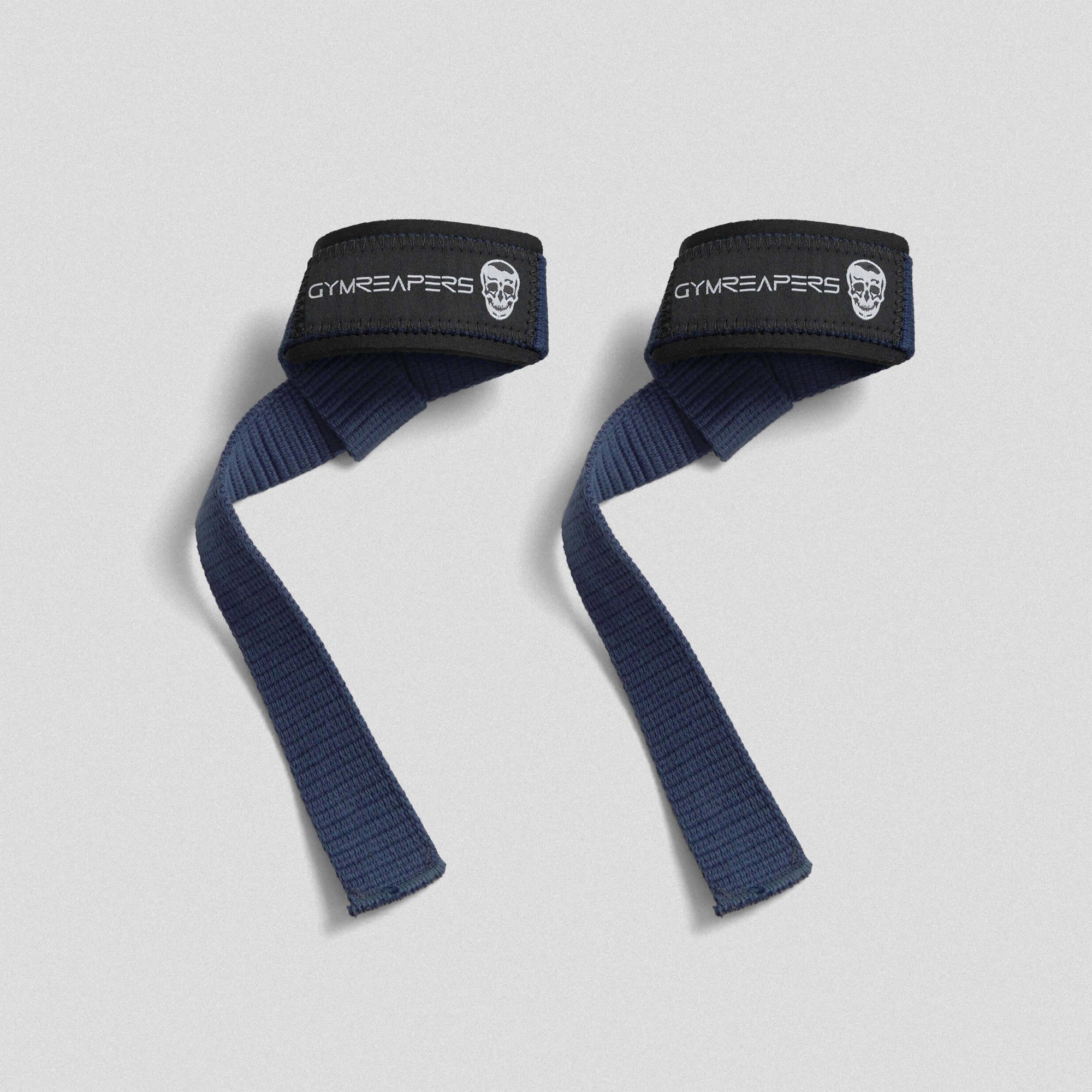 navy lifting straps both wrapped